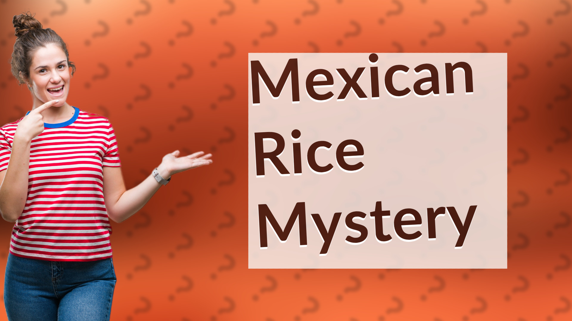 Mexican Rice Mystery