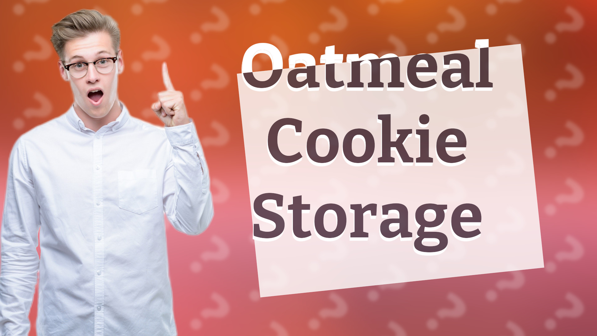 Oatmeal Cookie Storage