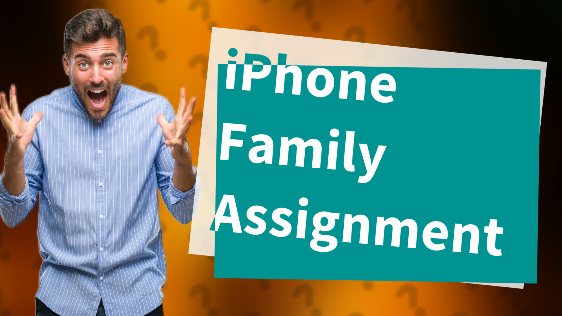 iPhone Family Assignment