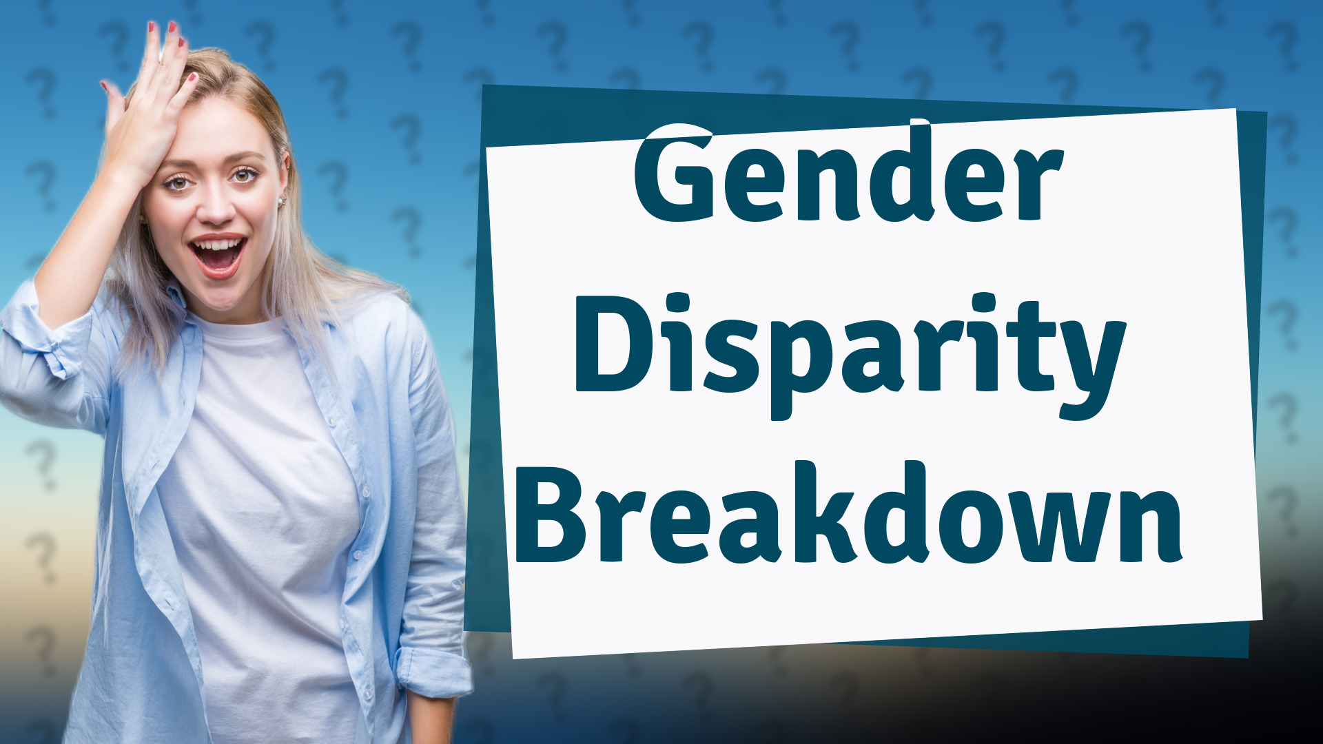 Gender Disparity Breakdown