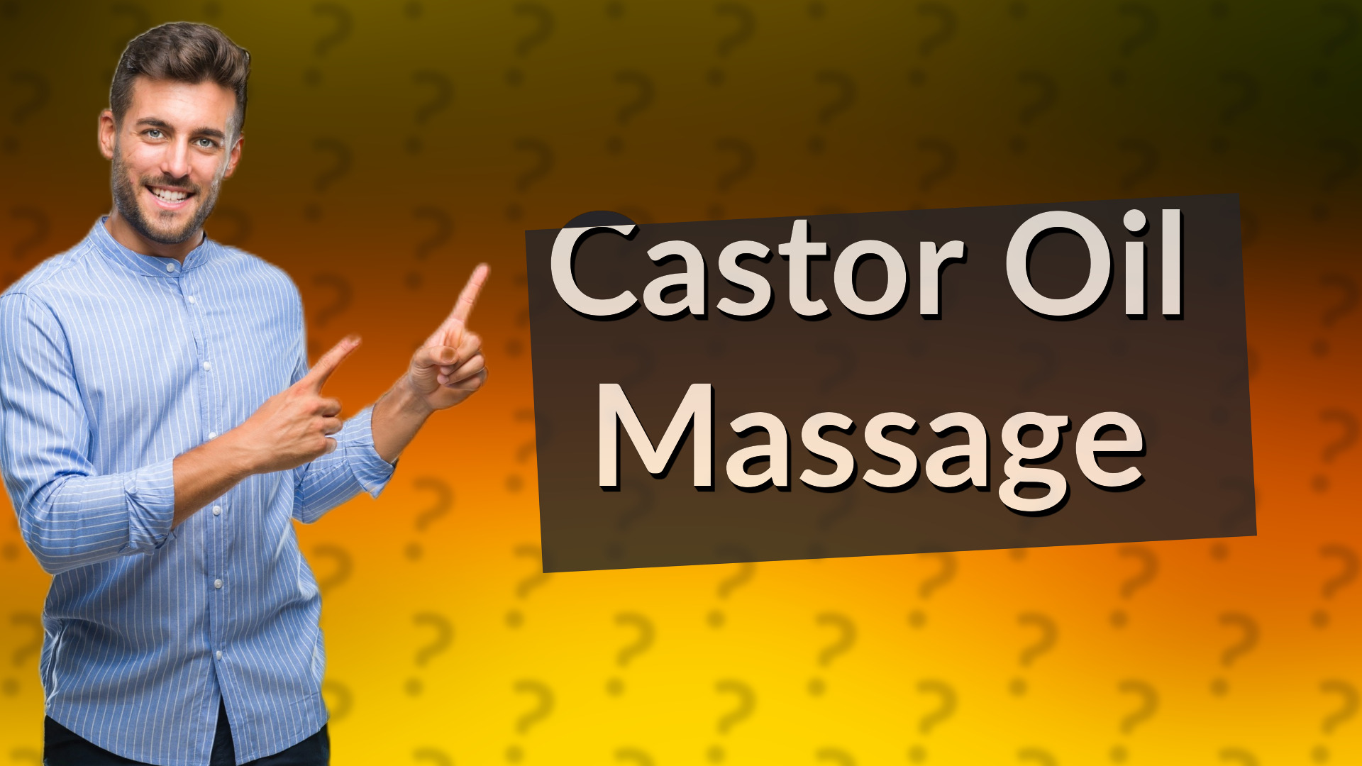 Castor Oil Massage