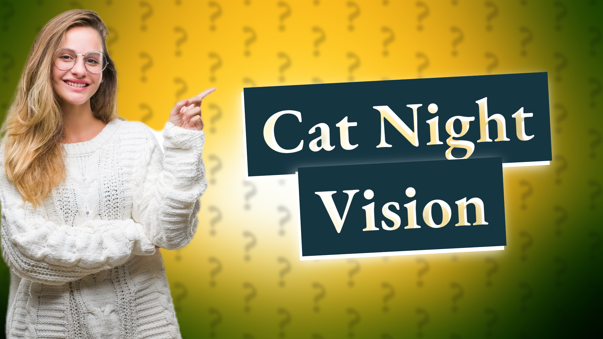 Cat Night Vision