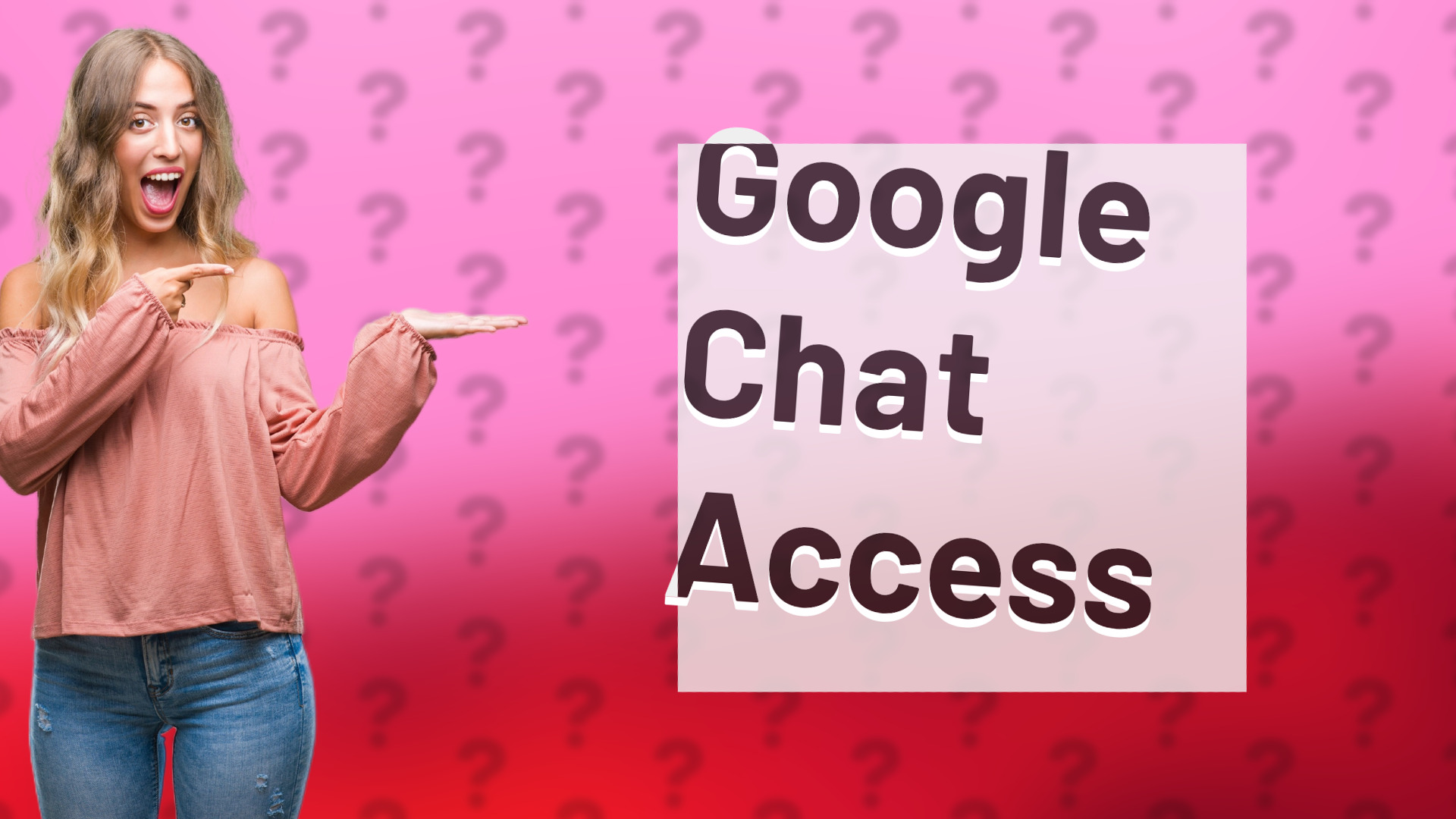 Google Chat Access