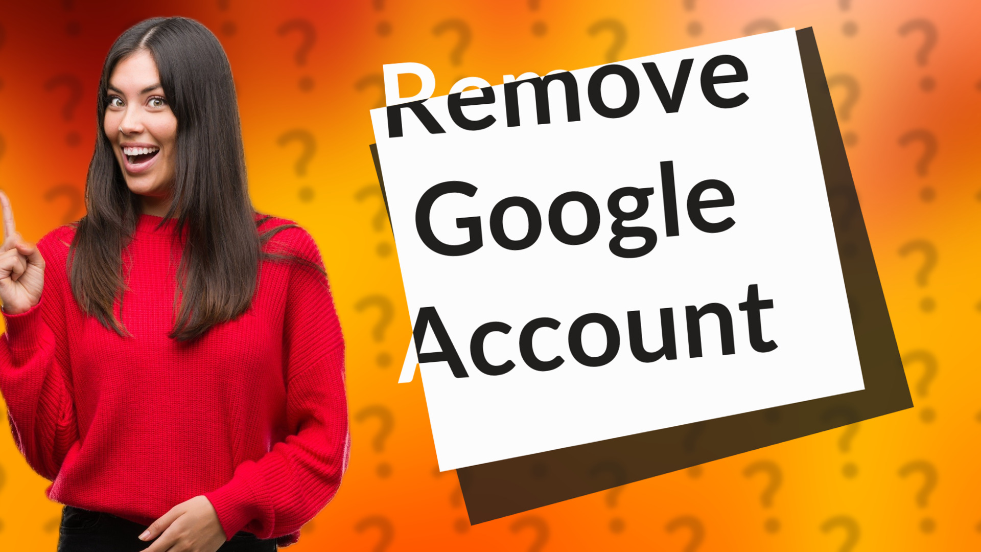 Remove Google Account