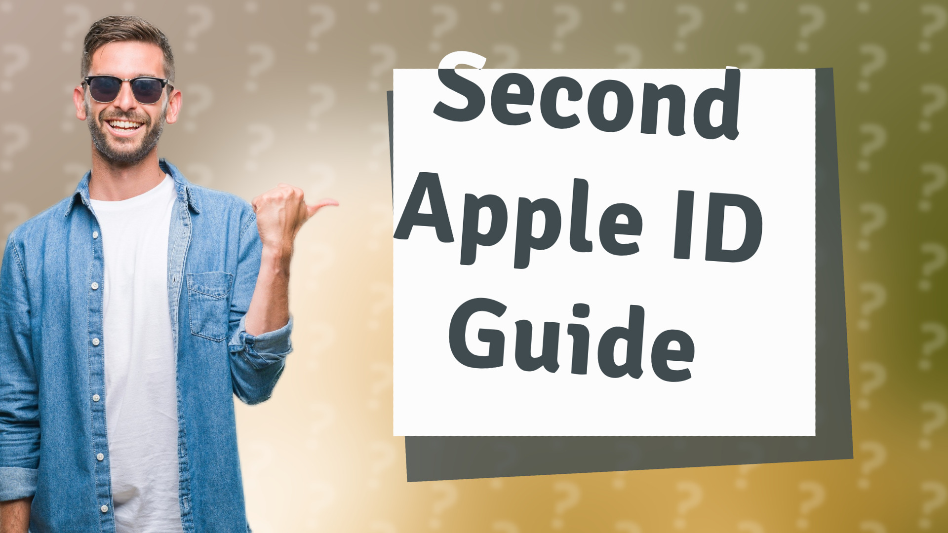 Second Apple ID Guide