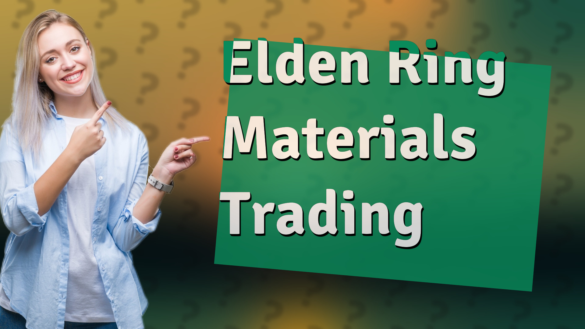 Elden Ring Materials Trading