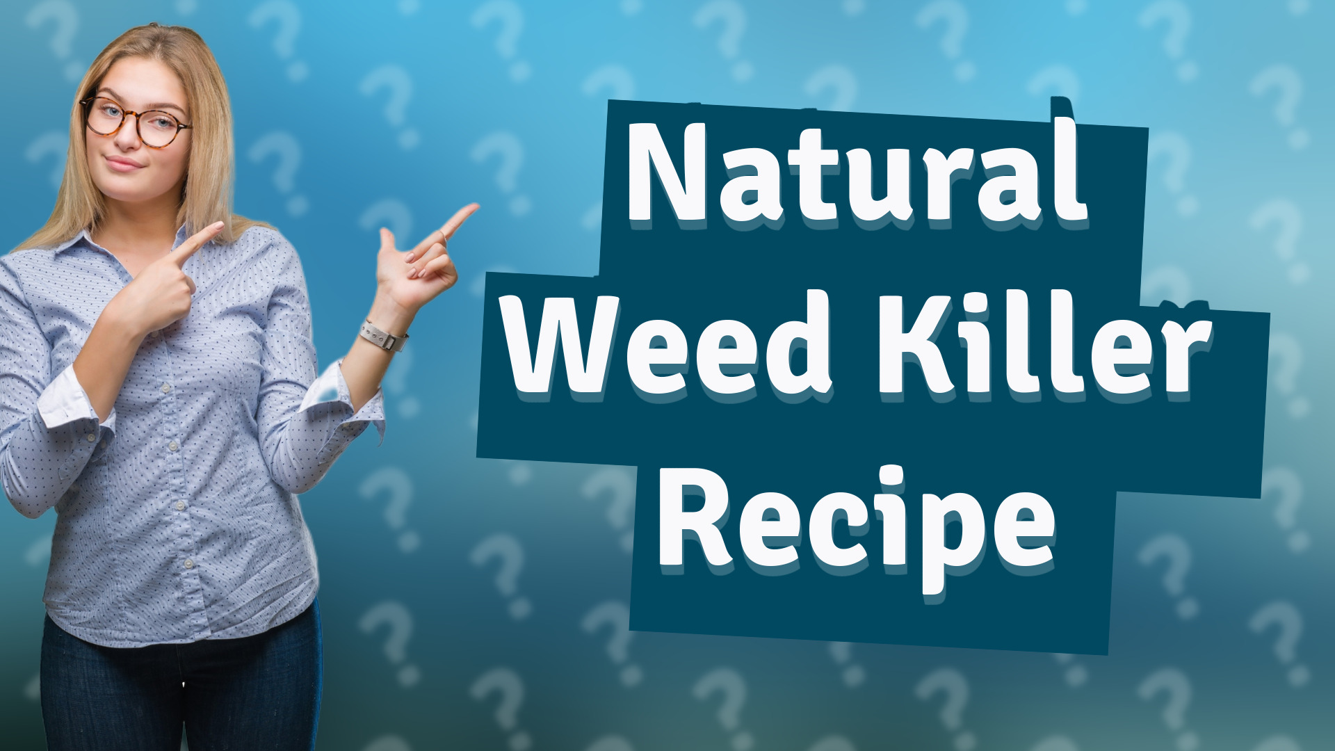 Natural Weed Killer Recipe