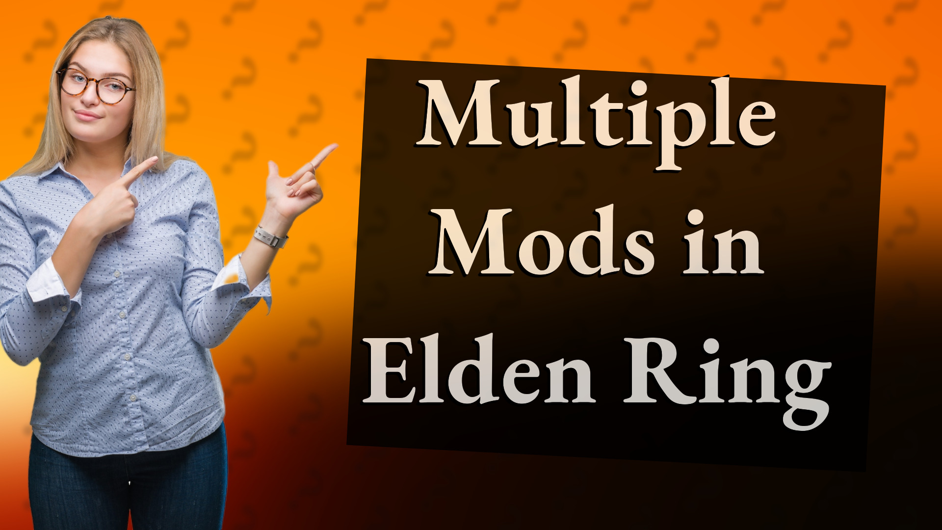 Multiple Mods in Elden Ring