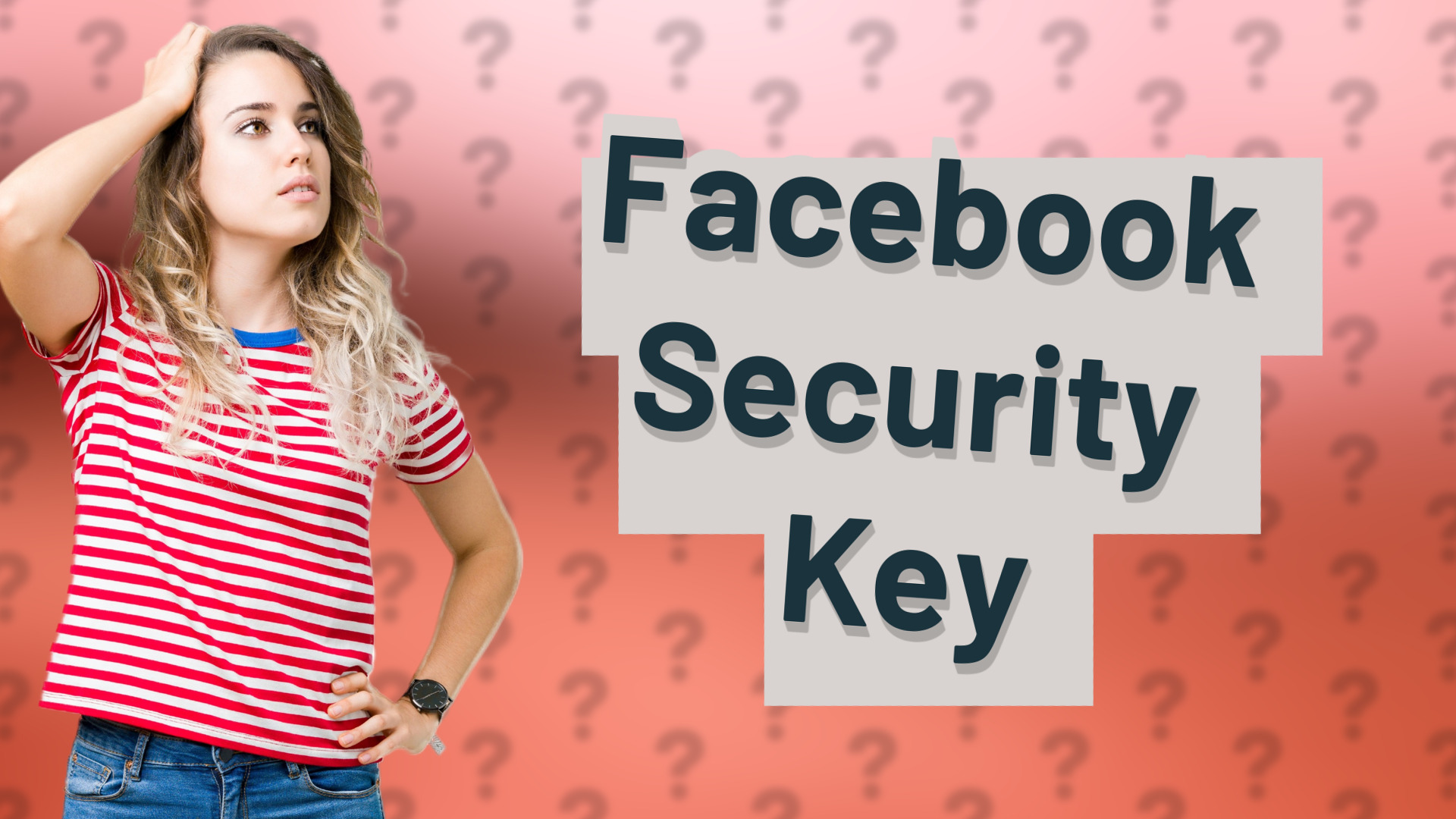 Facebook Security Key