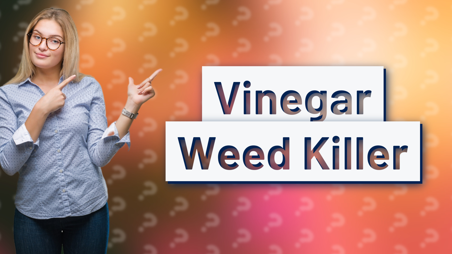 Vinegar Weed Killer