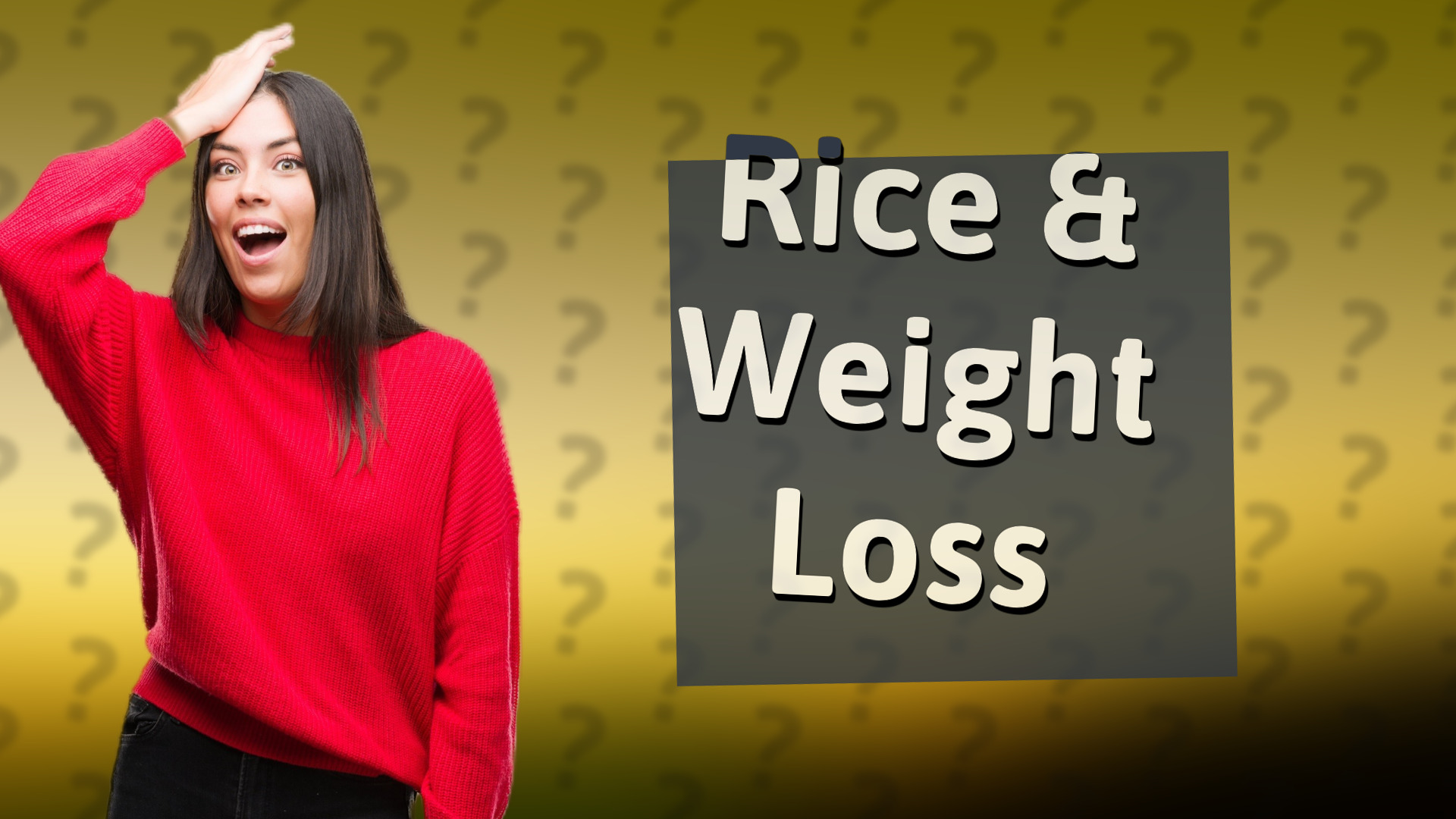 Rice & Weight Loss