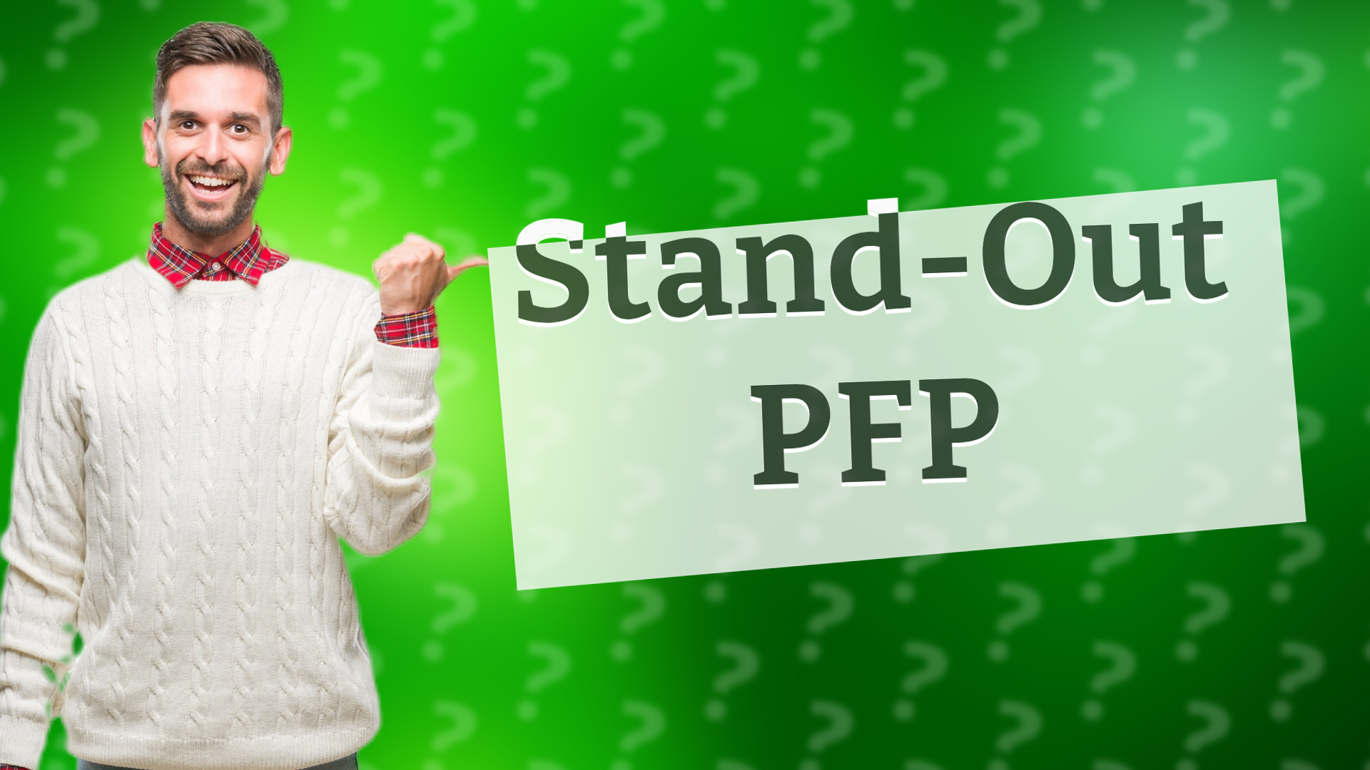 Stand-Out PFP