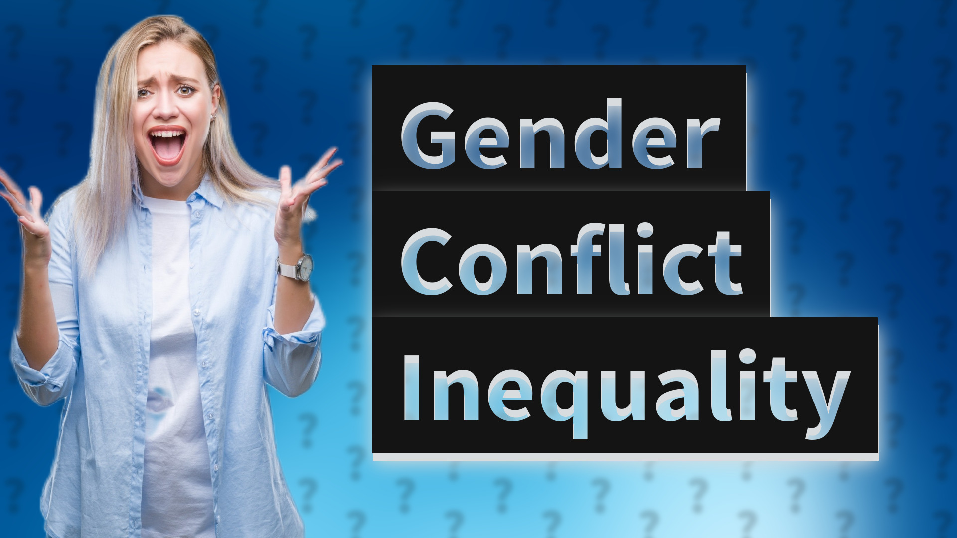 Gender Conflict Inequality