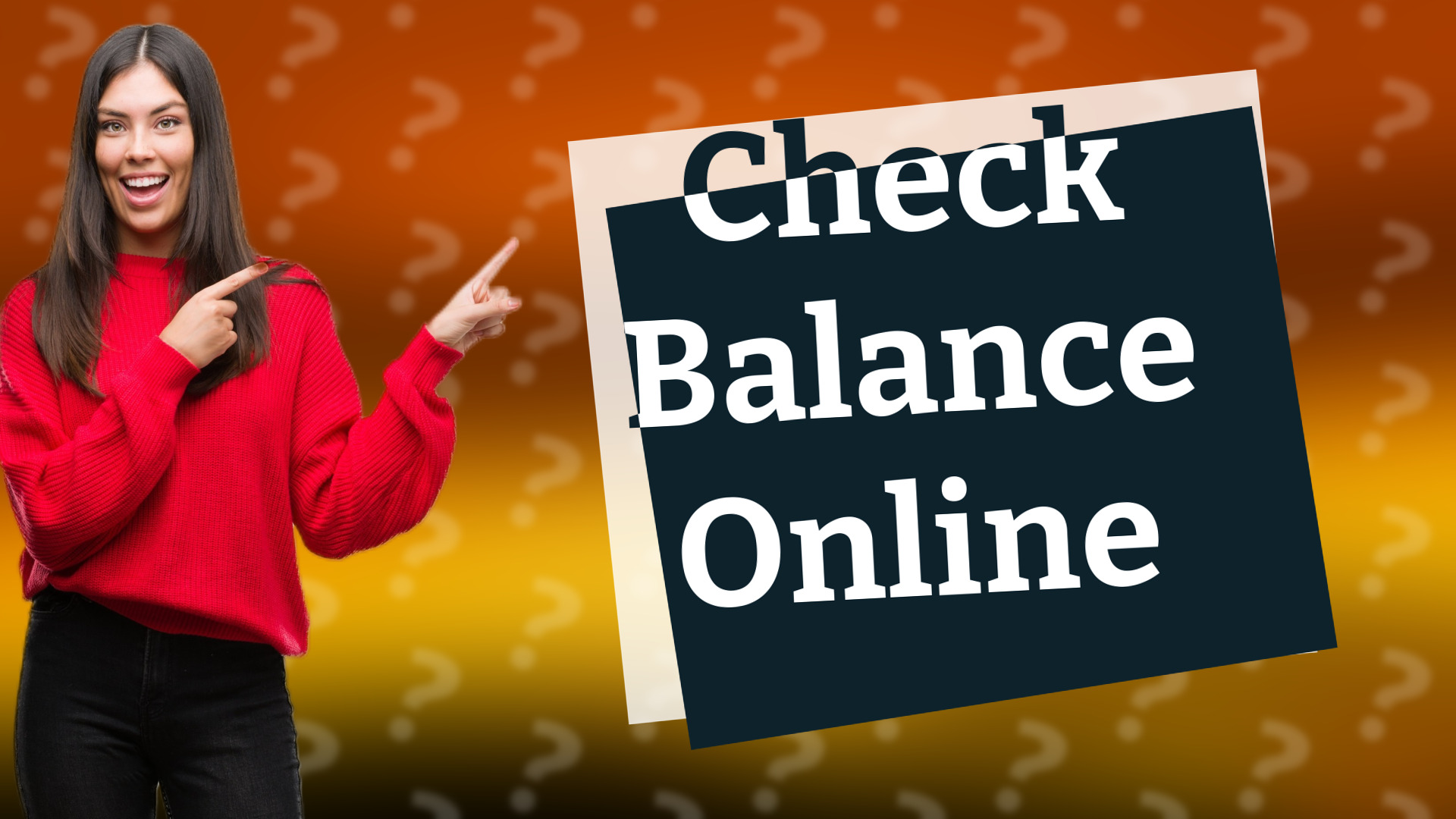Check Balance Online