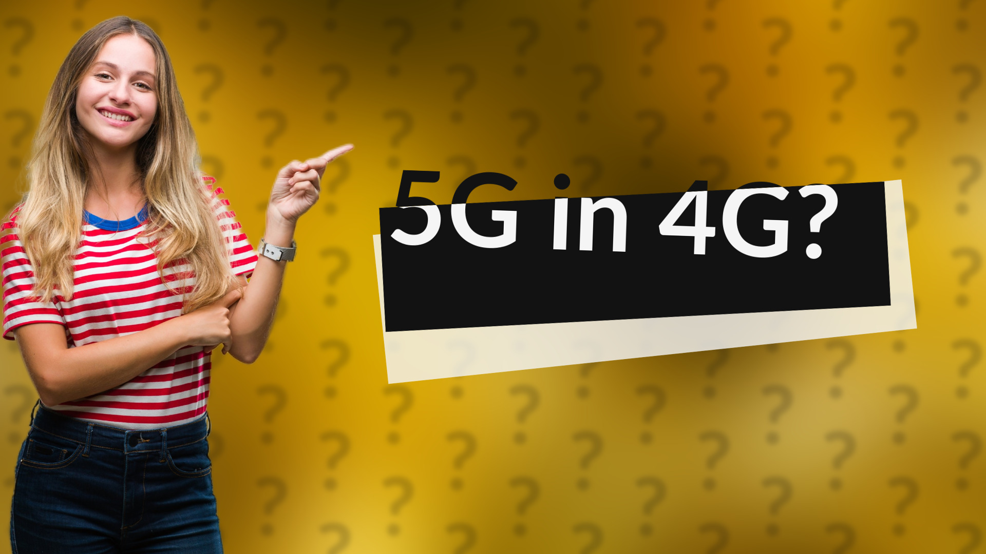 5G in 4G?