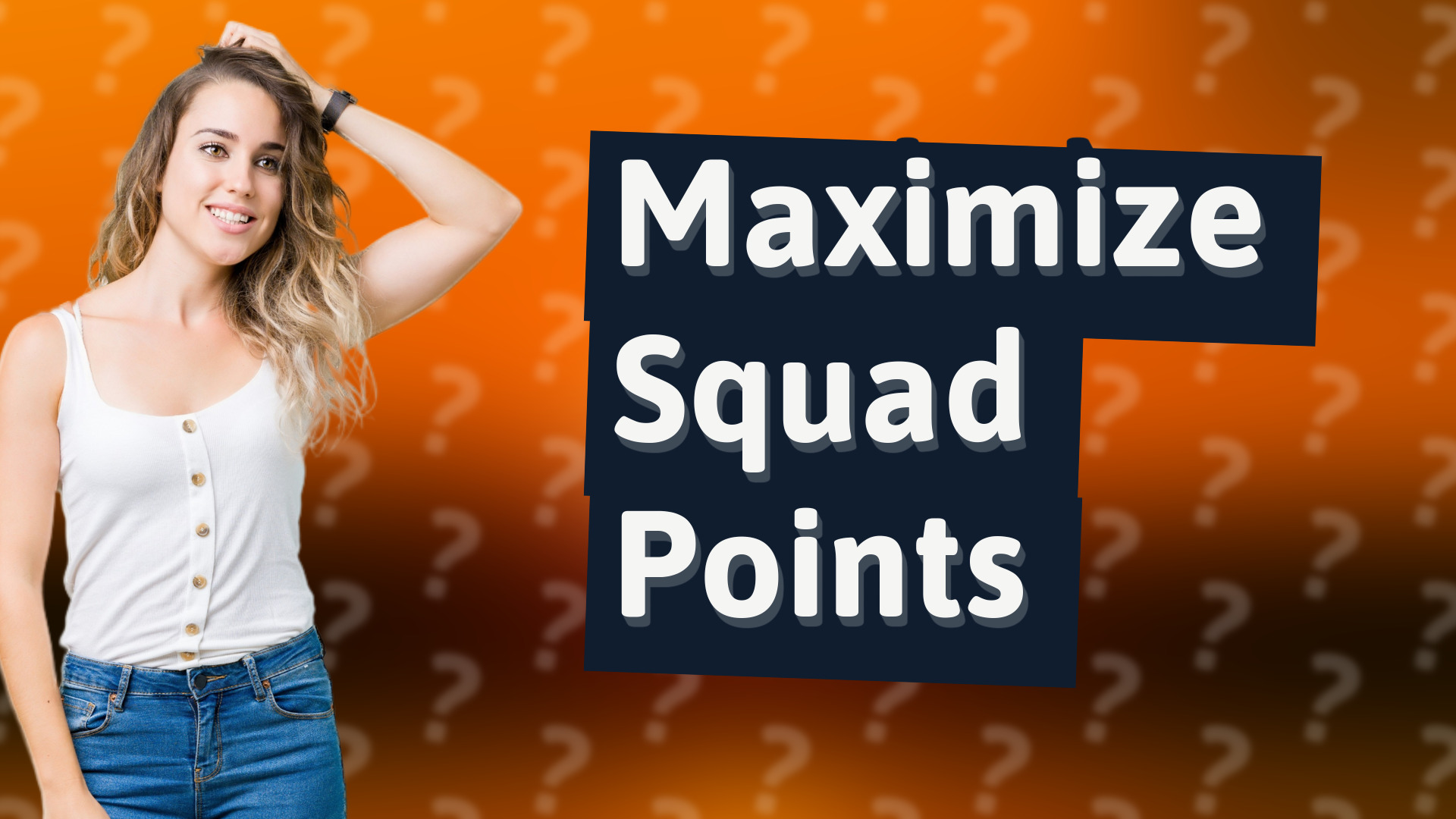 Maximize Squad Points