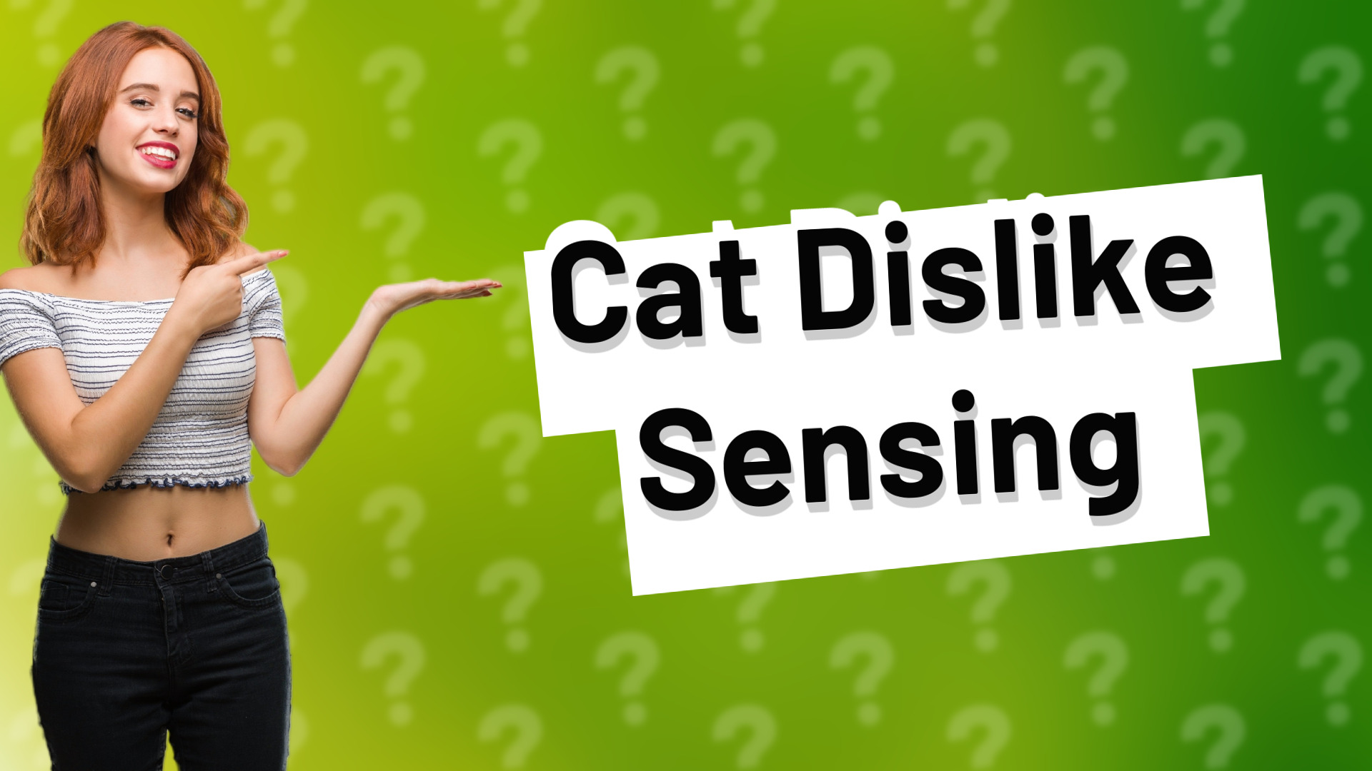 Cat Dislike Sensing