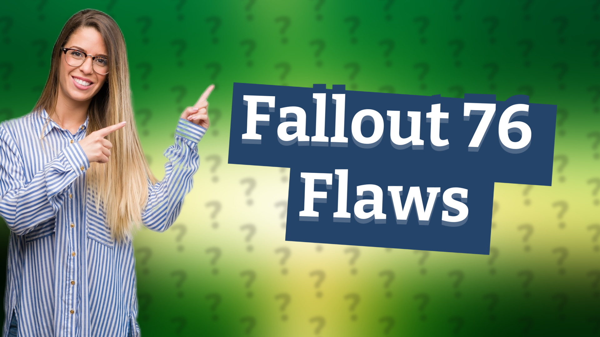 Fallout 76 Flaws