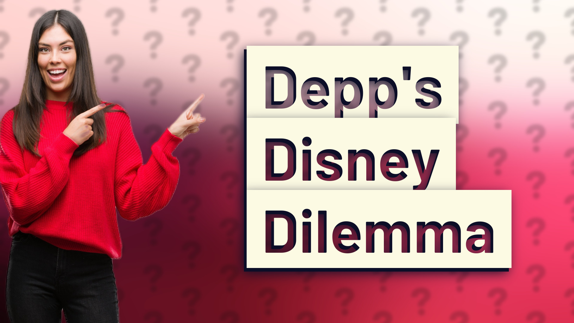 Depp's Disney Dilemma