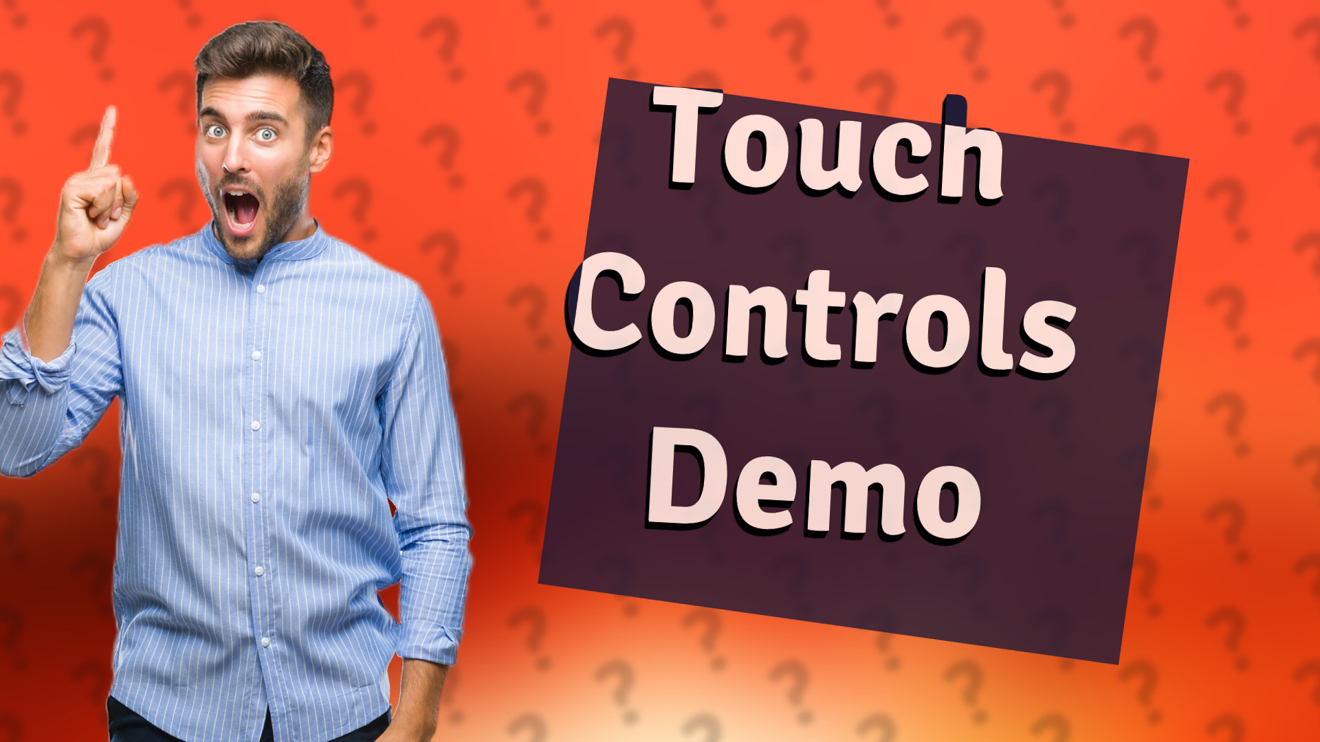 Touch Controls Demo