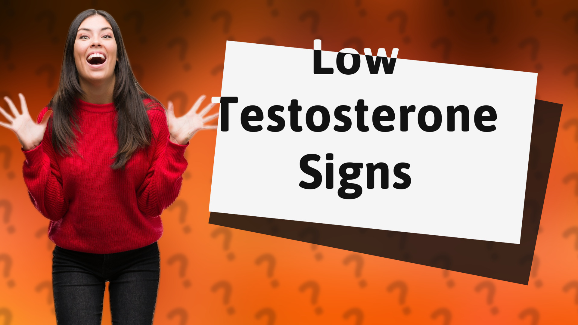 Low Testosterone Signs