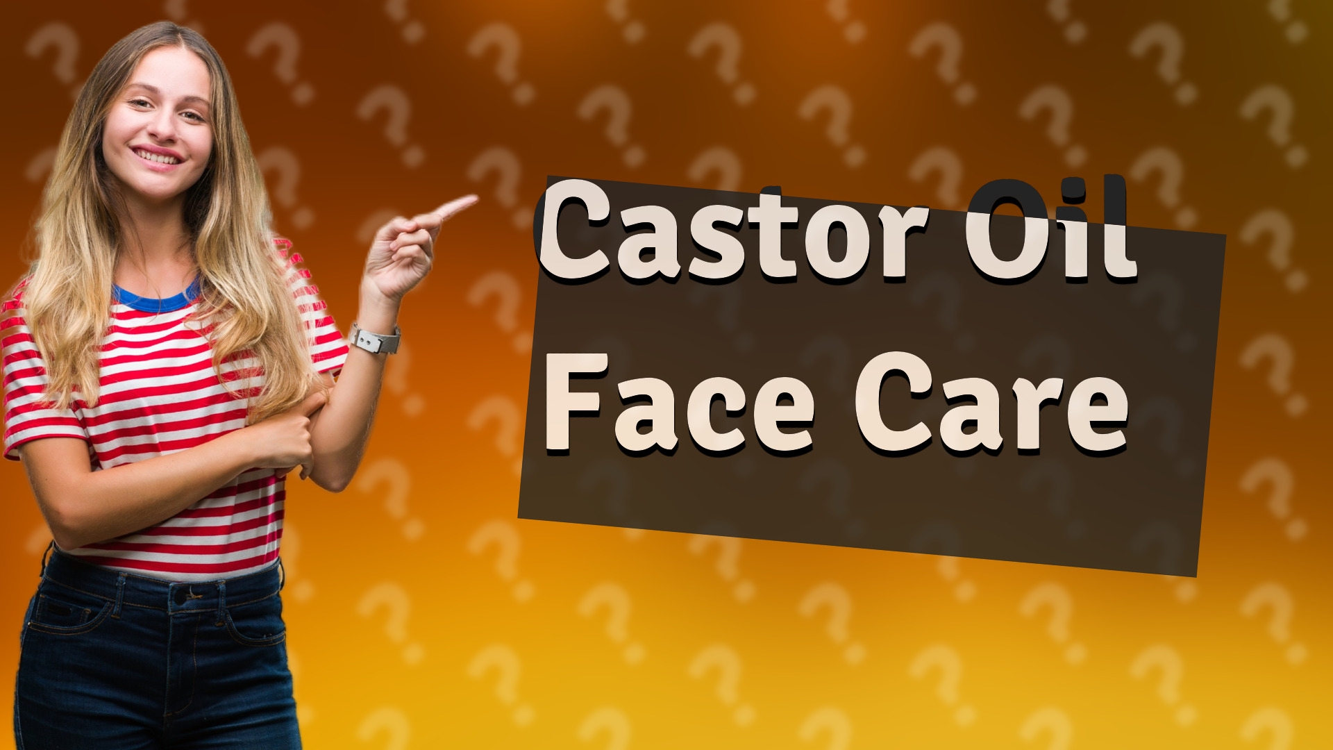 Castor Oil Face Care