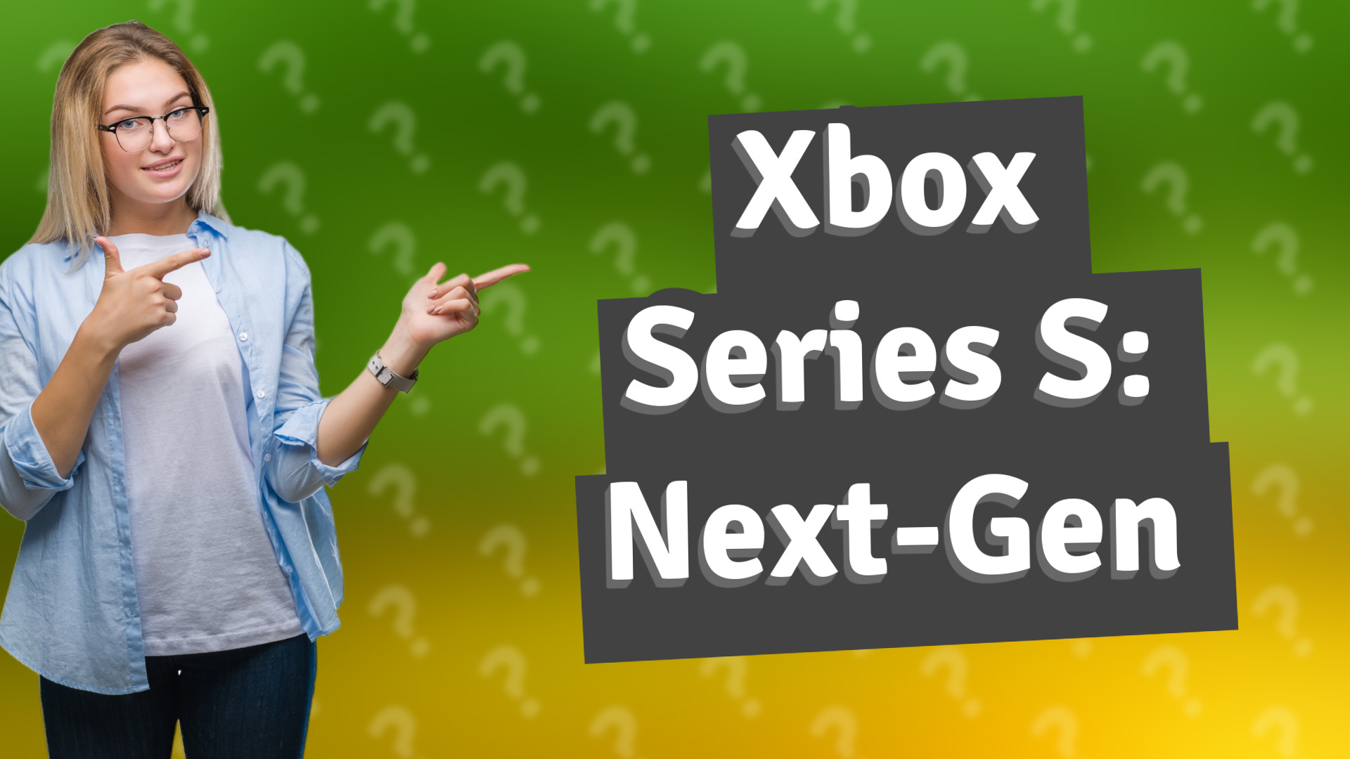 Xbox Series S: Next-Gen