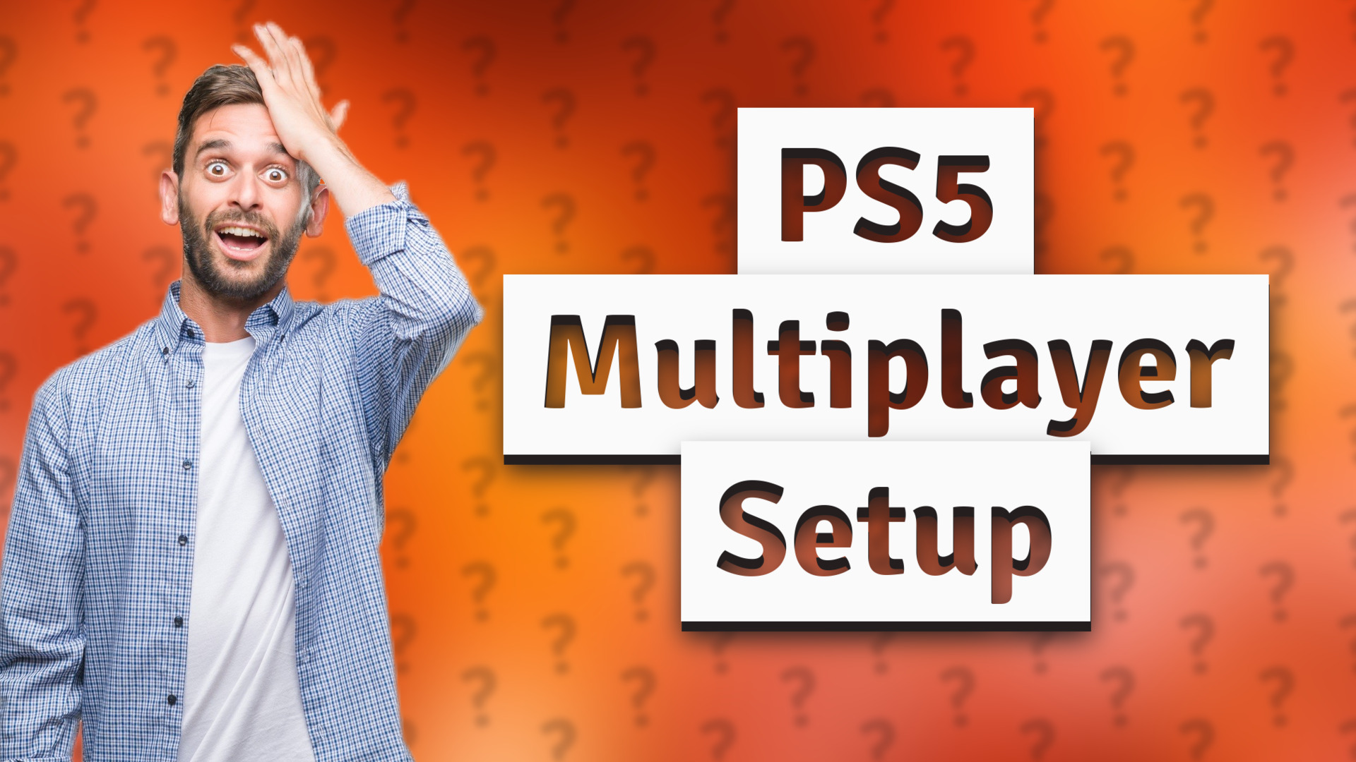 PS5 Multiplayer Setup