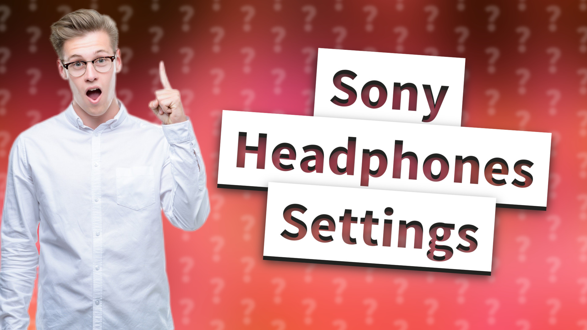 Sony Headphones Settings