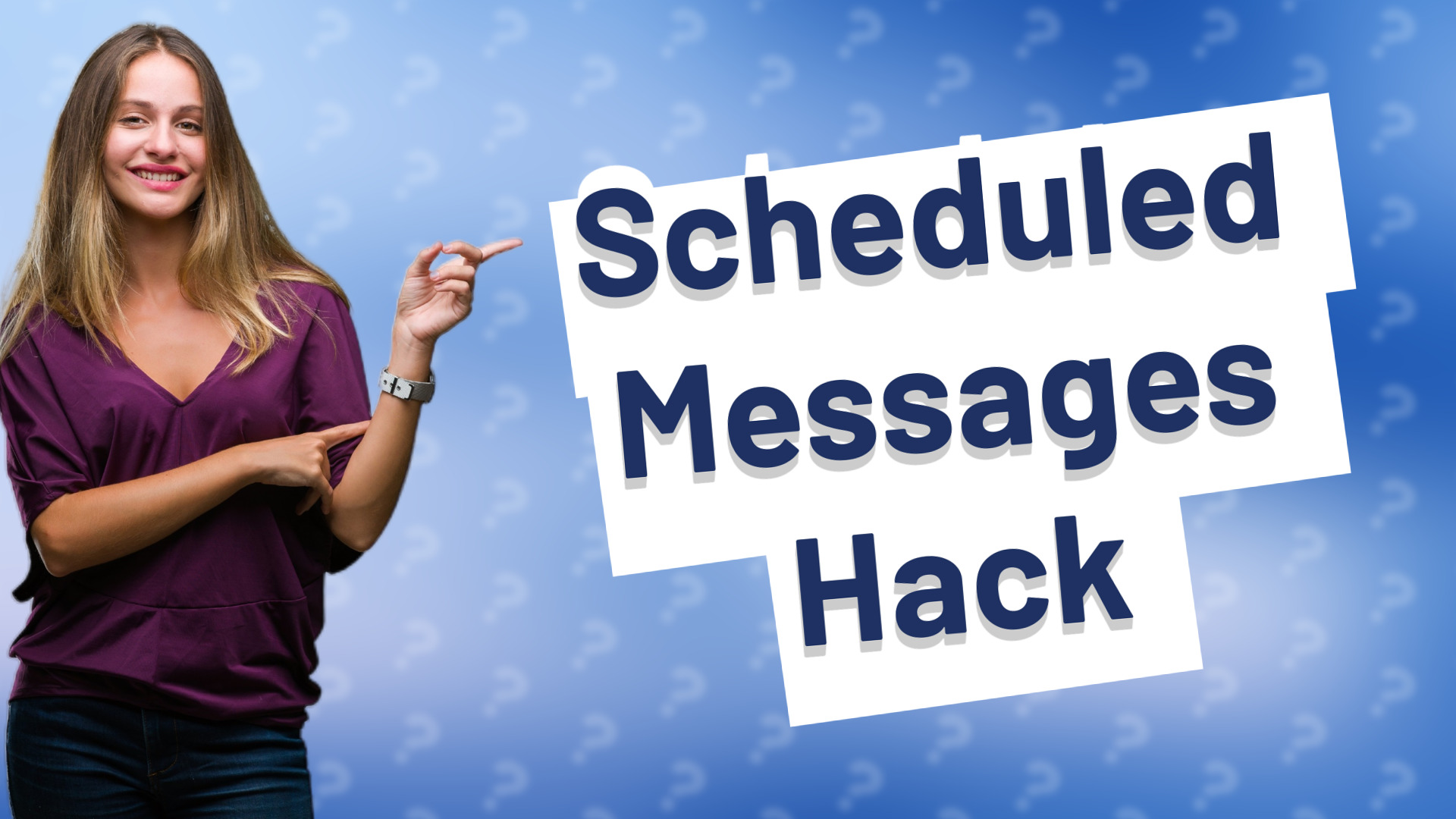 Scheduled Messages Hack