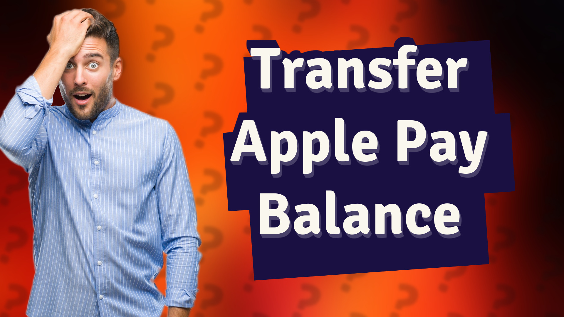 Transfer Apple Pay Balance