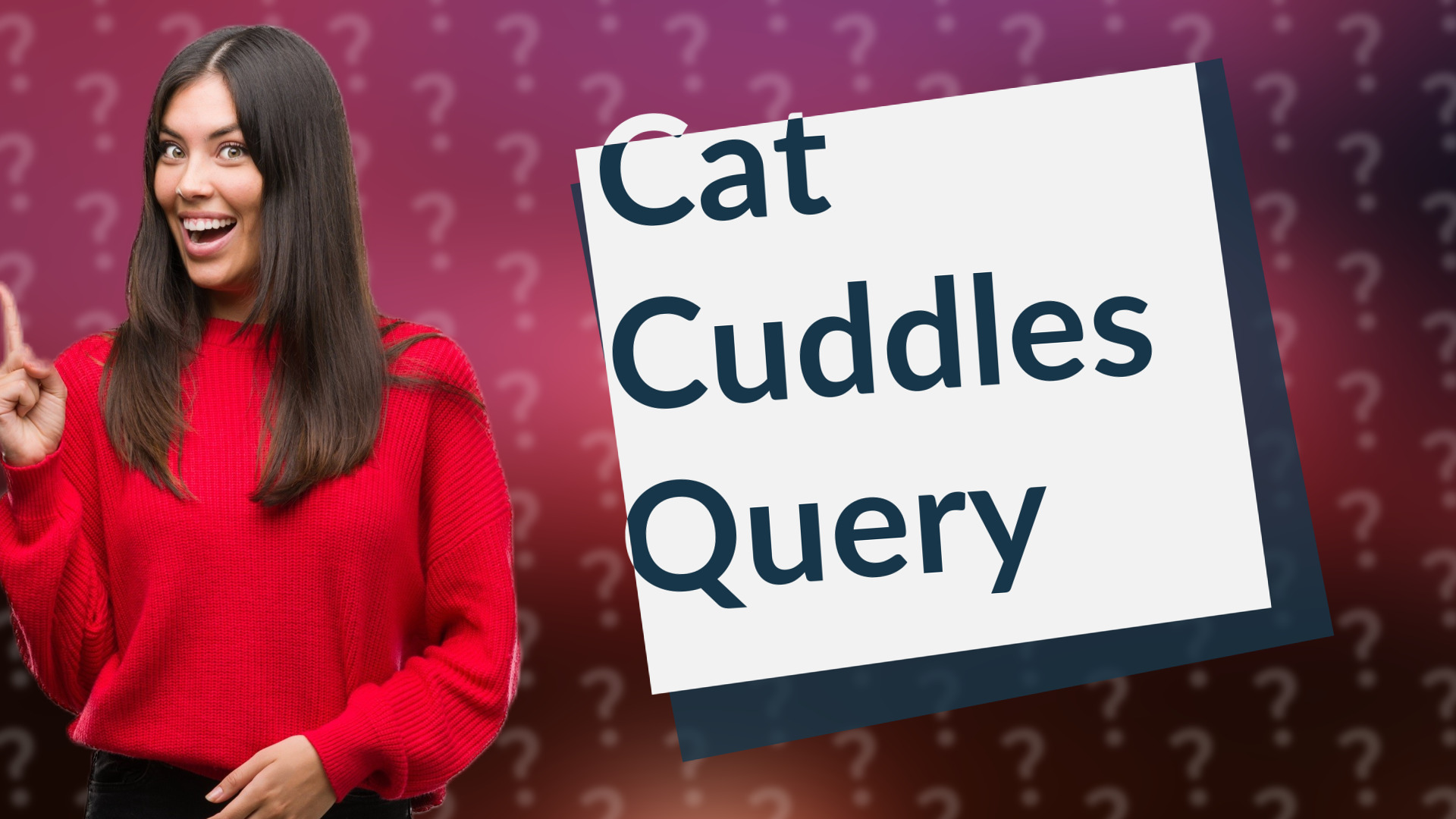 Cat Cuddles Query