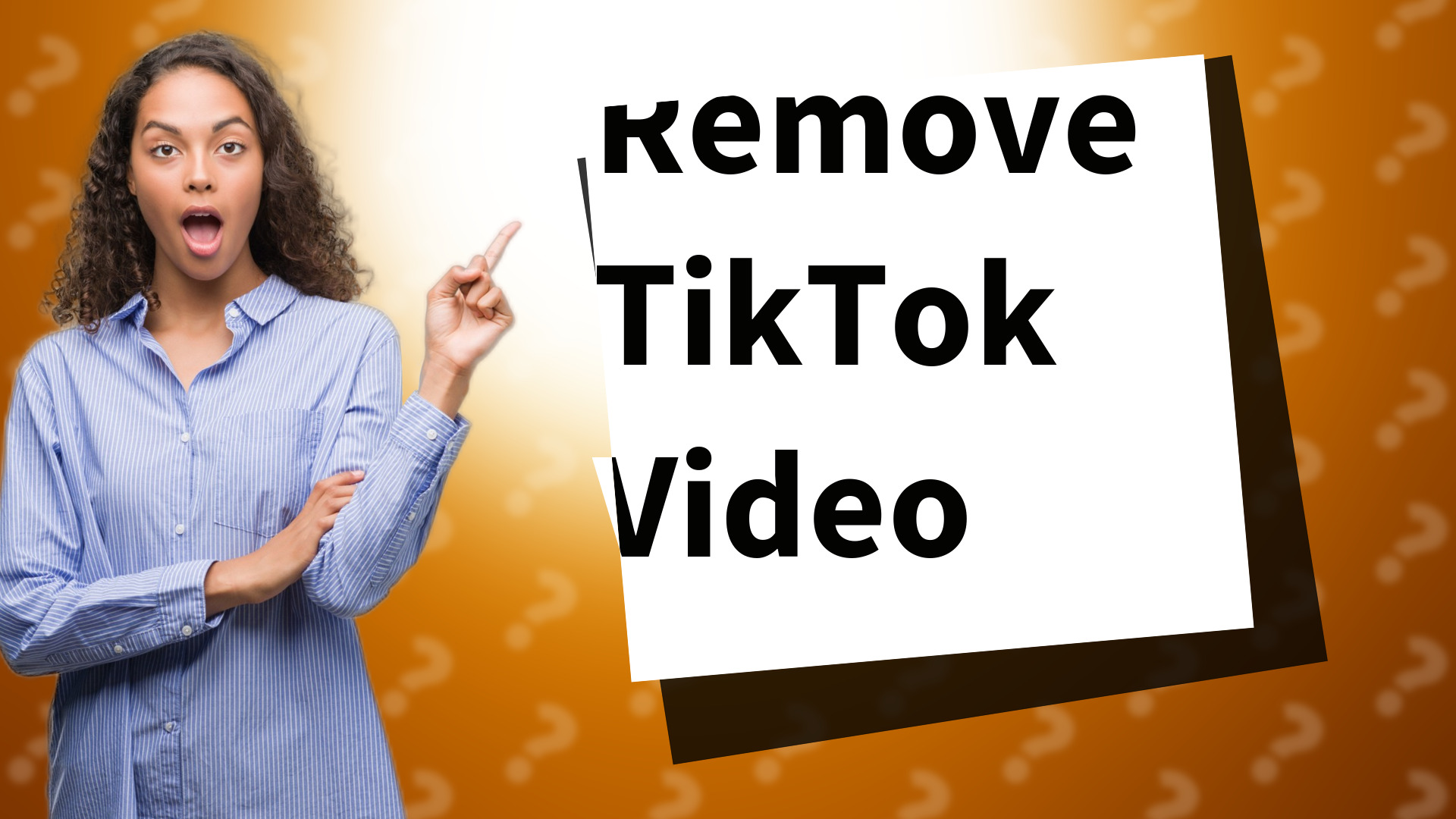 Remove TikTok Video