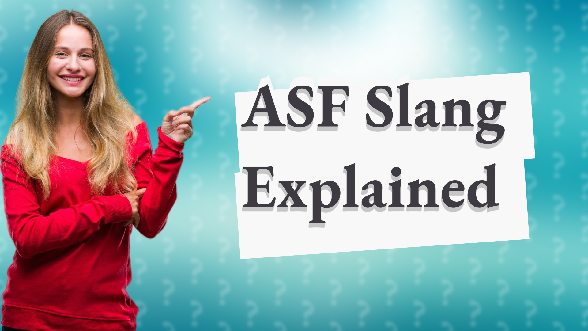 ASF Slang Explained