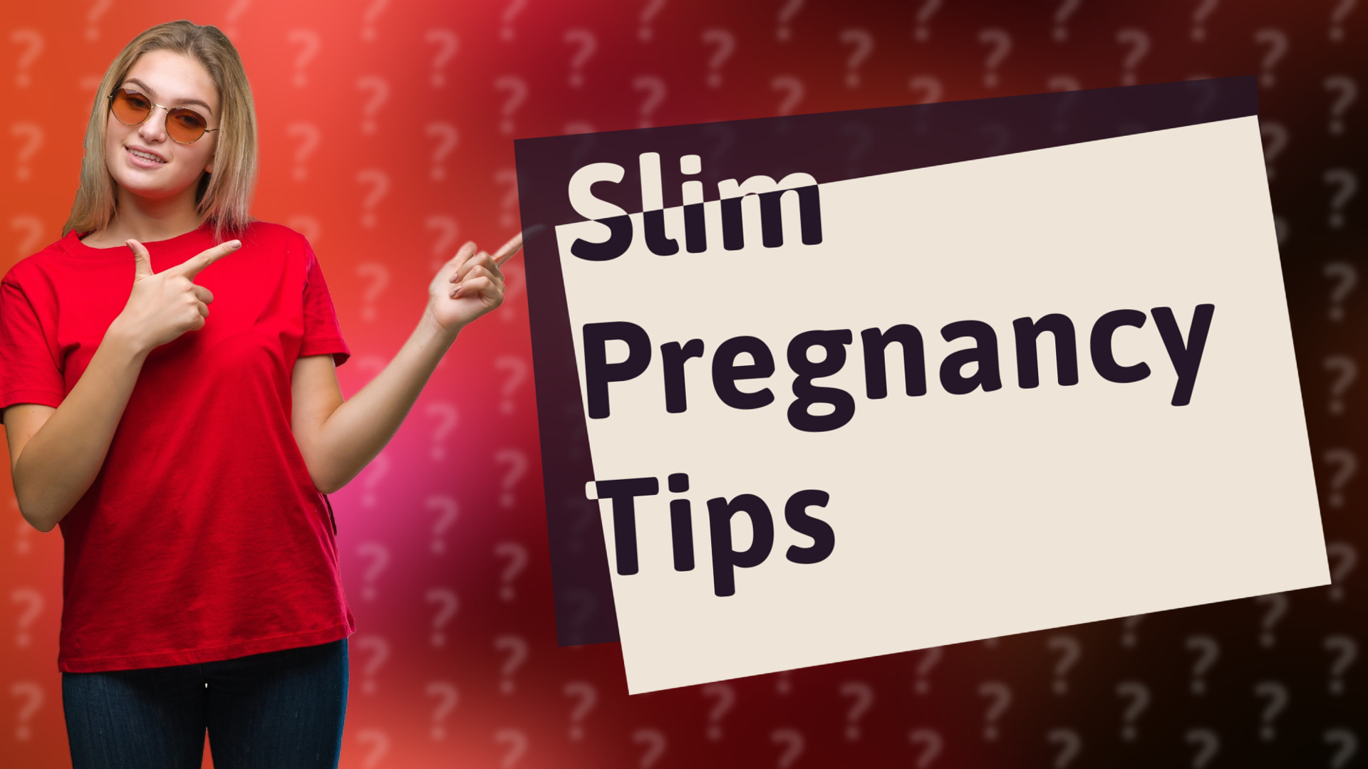 Slim Pregnancy Tips