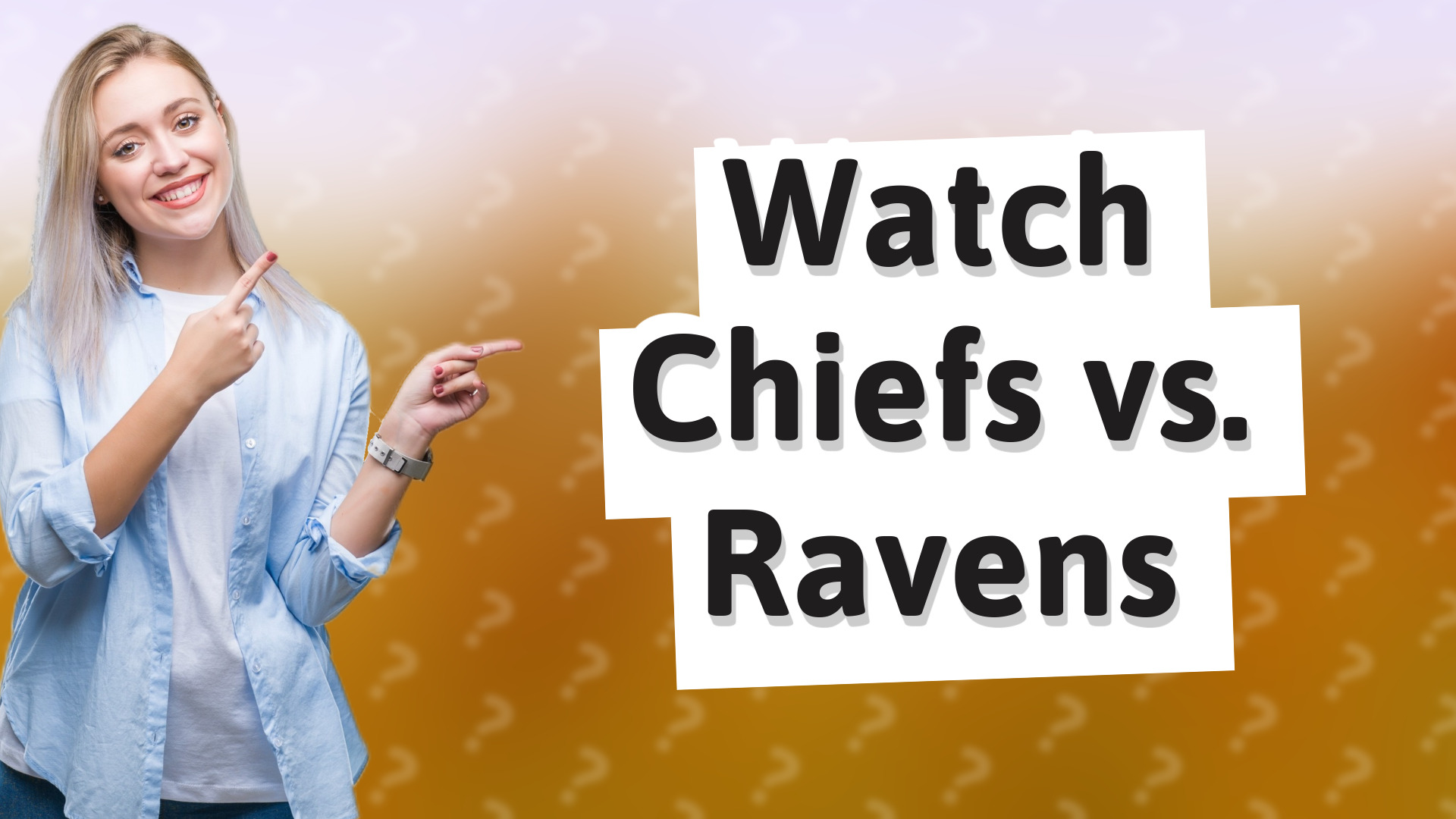 Watch Chiefs vs. Ravens