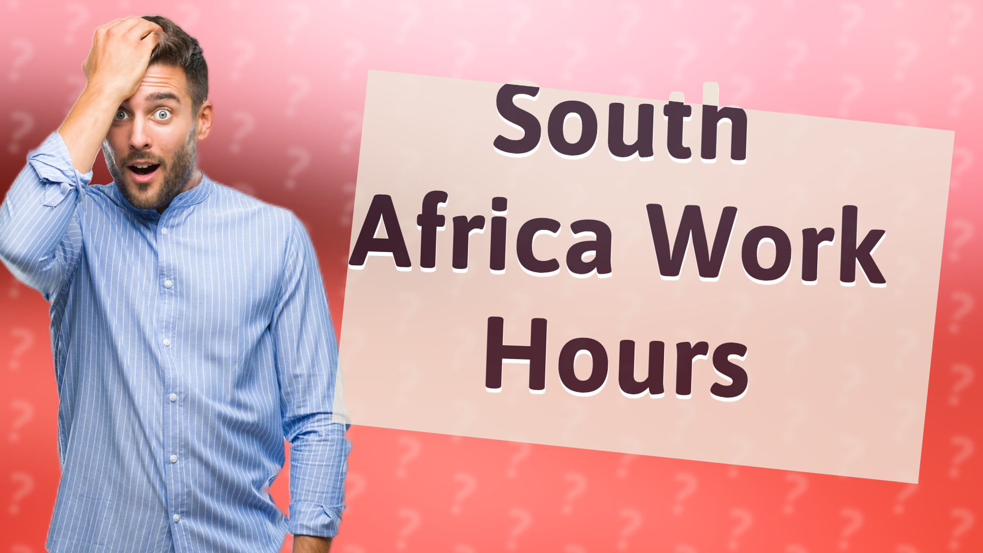South Africa Work Hours