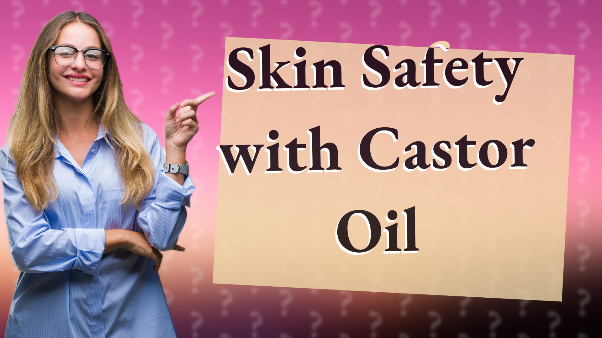 Skin Safety with Castor Oil