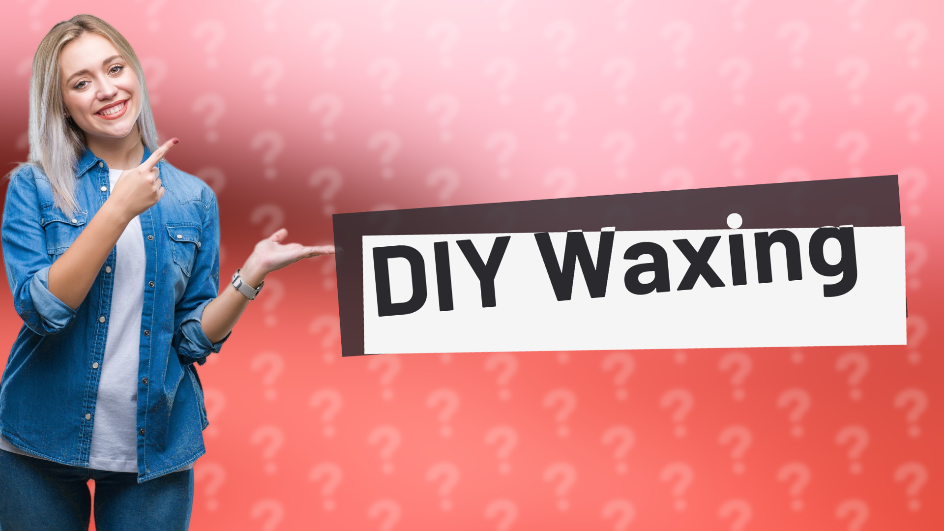DIY Waxing