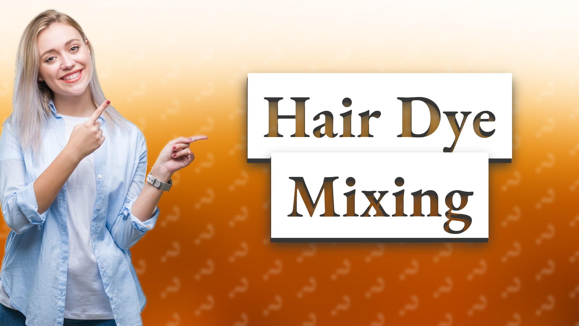 Hair Dye Mixing