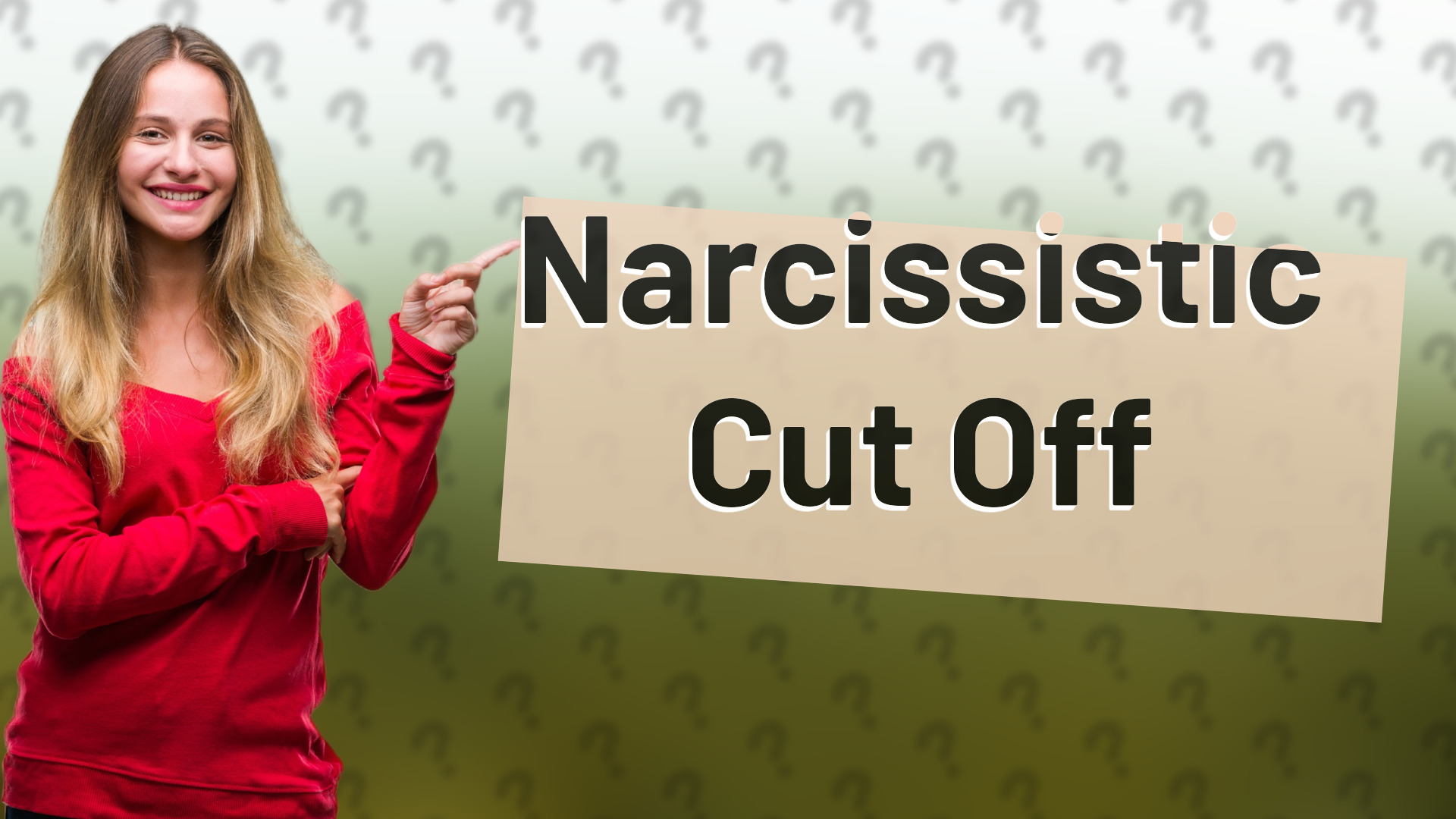 Narcissistic Cut Off