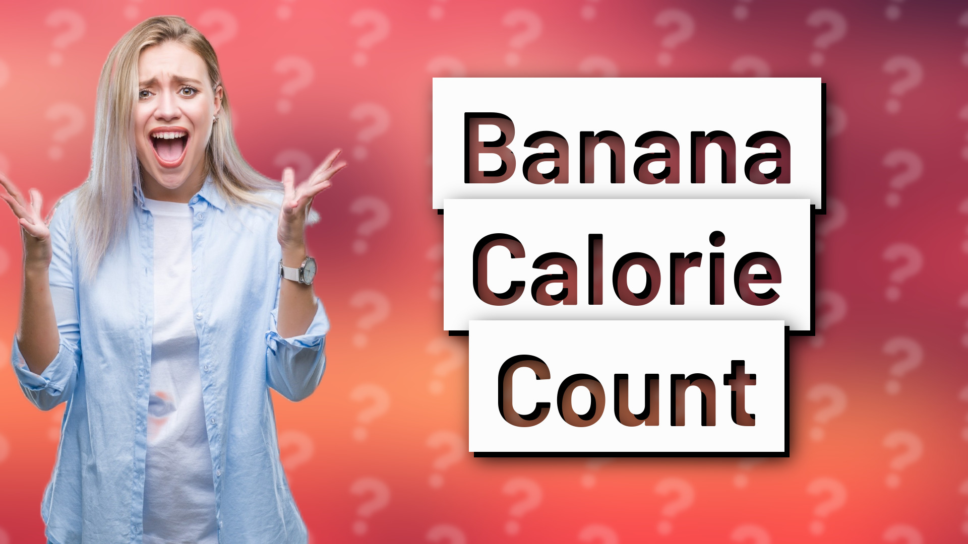 Banana Calorie Count