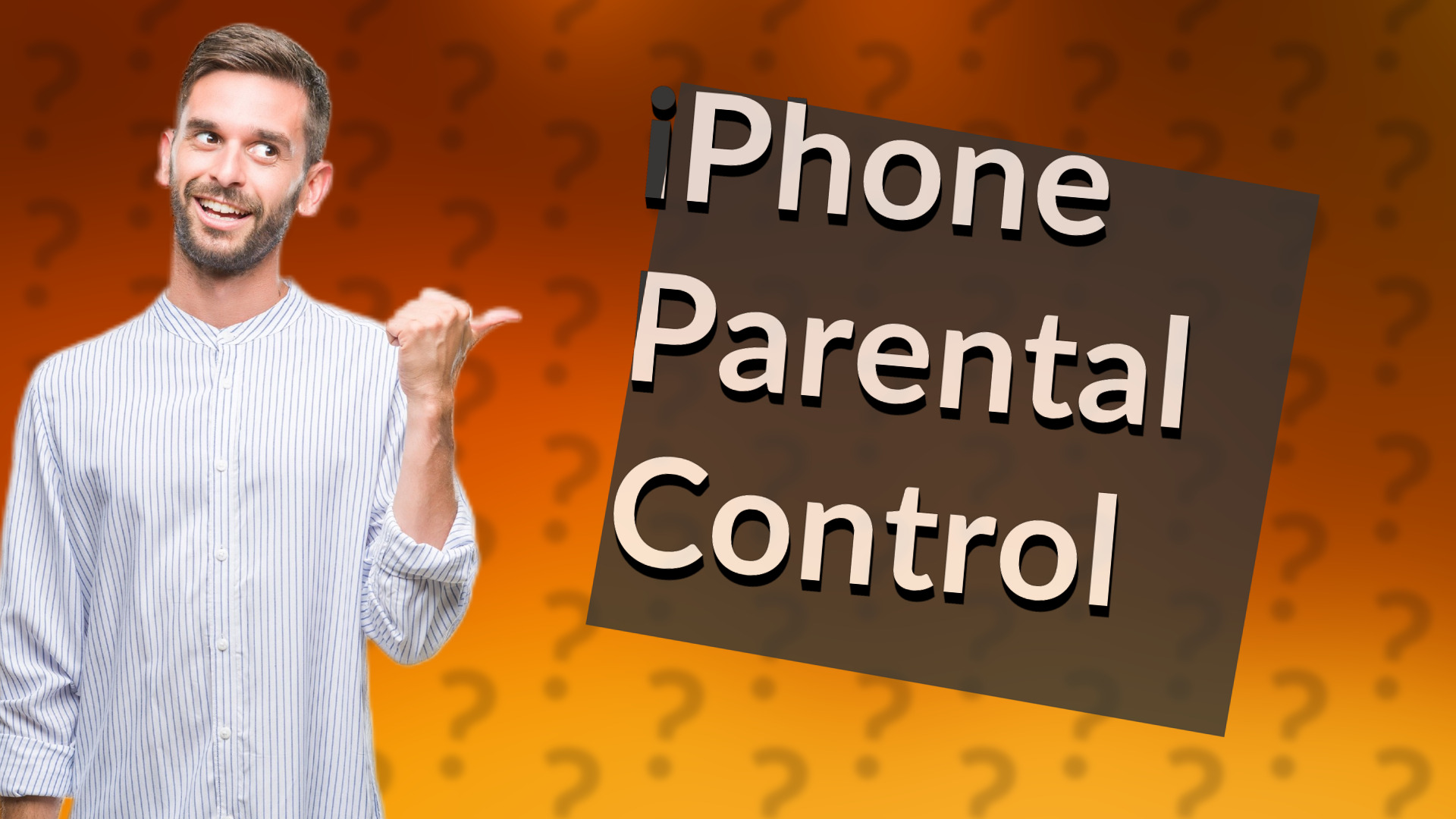 iPhone Parental Control
