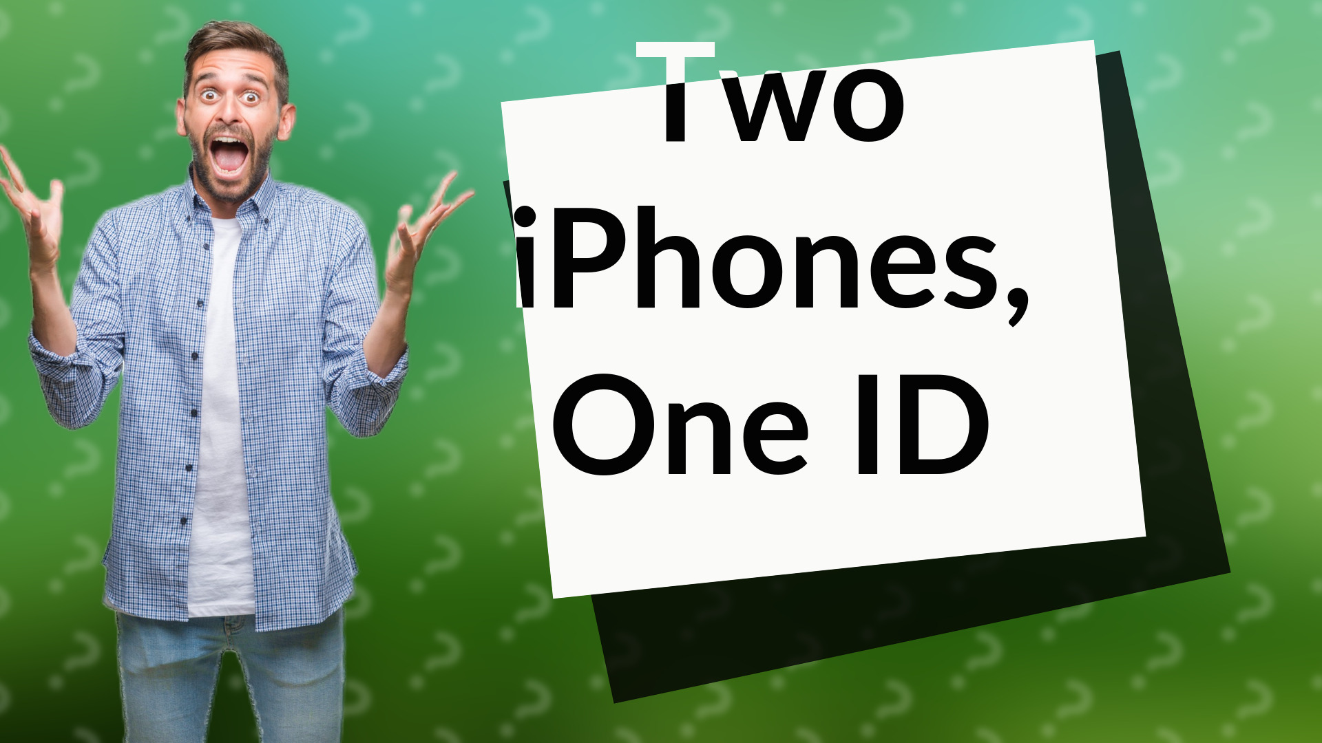Two iPhones, One ID