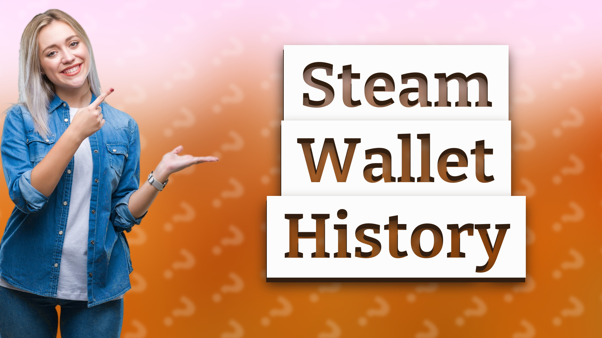 Steam Wallet History