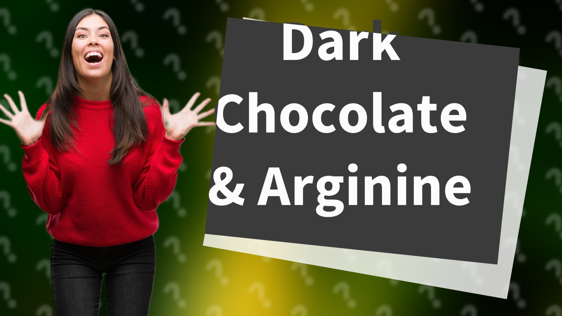 Dark Chocolate & Arginine