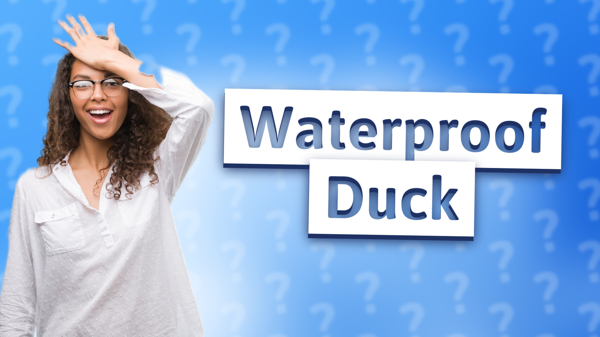 Waterproof Duck