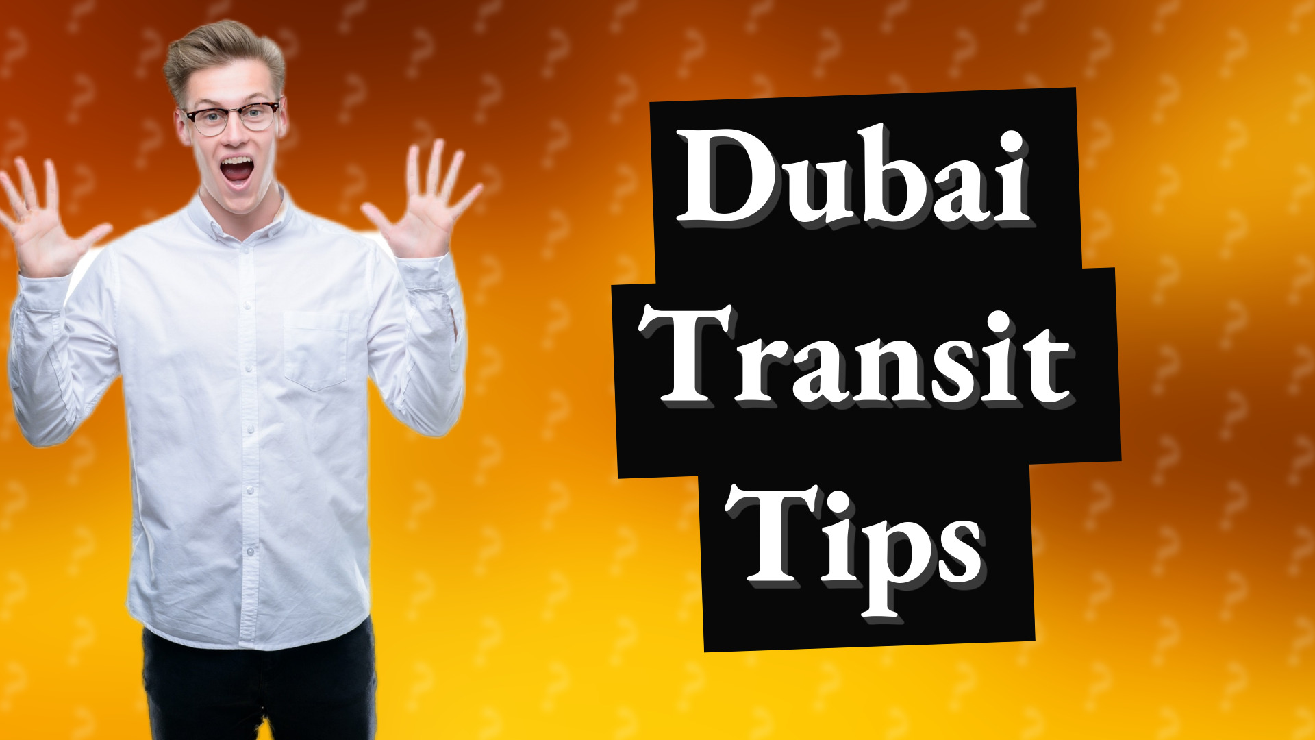 Dubai Transit Tips