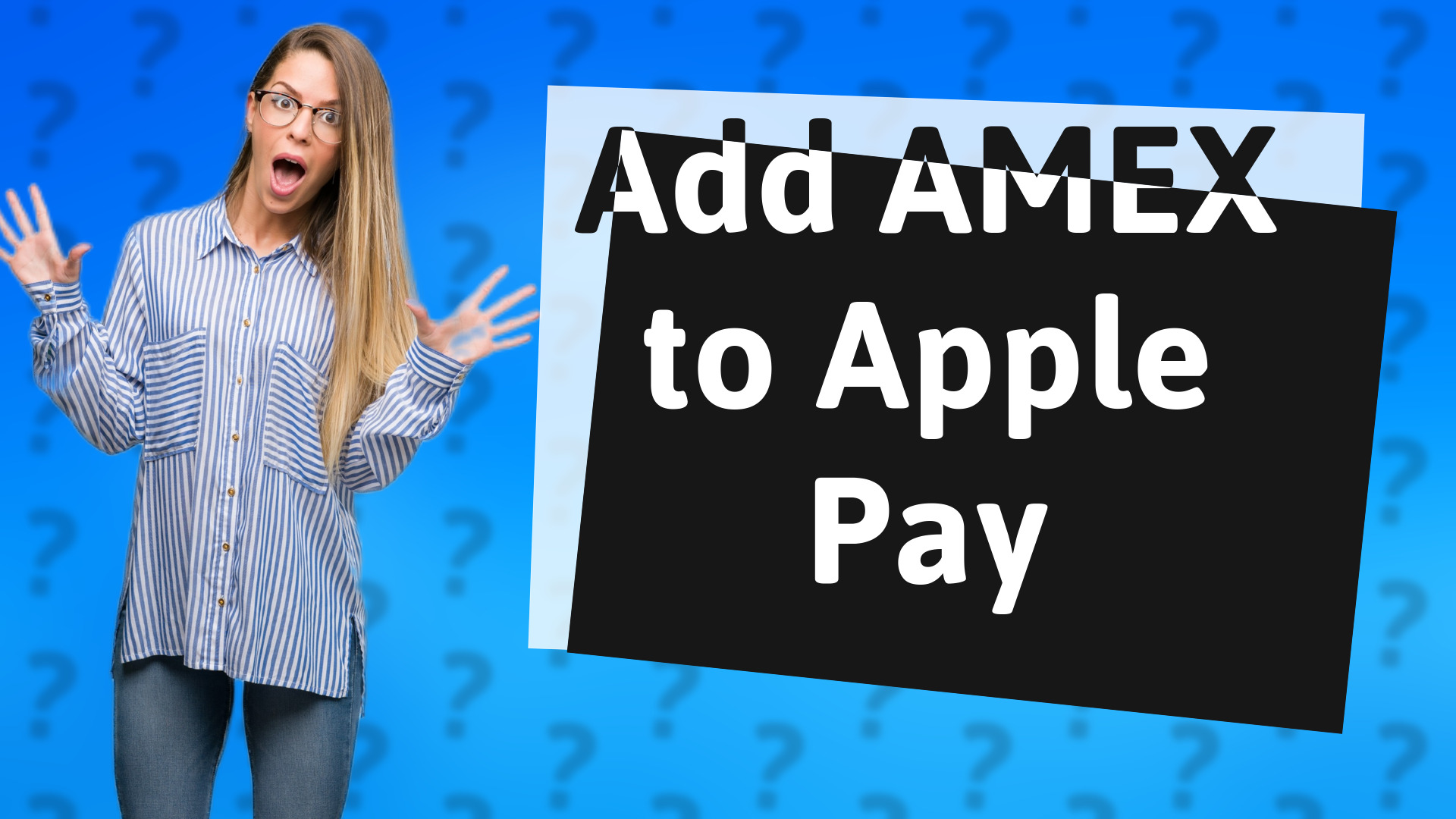 Add AMEX to Apple Pay