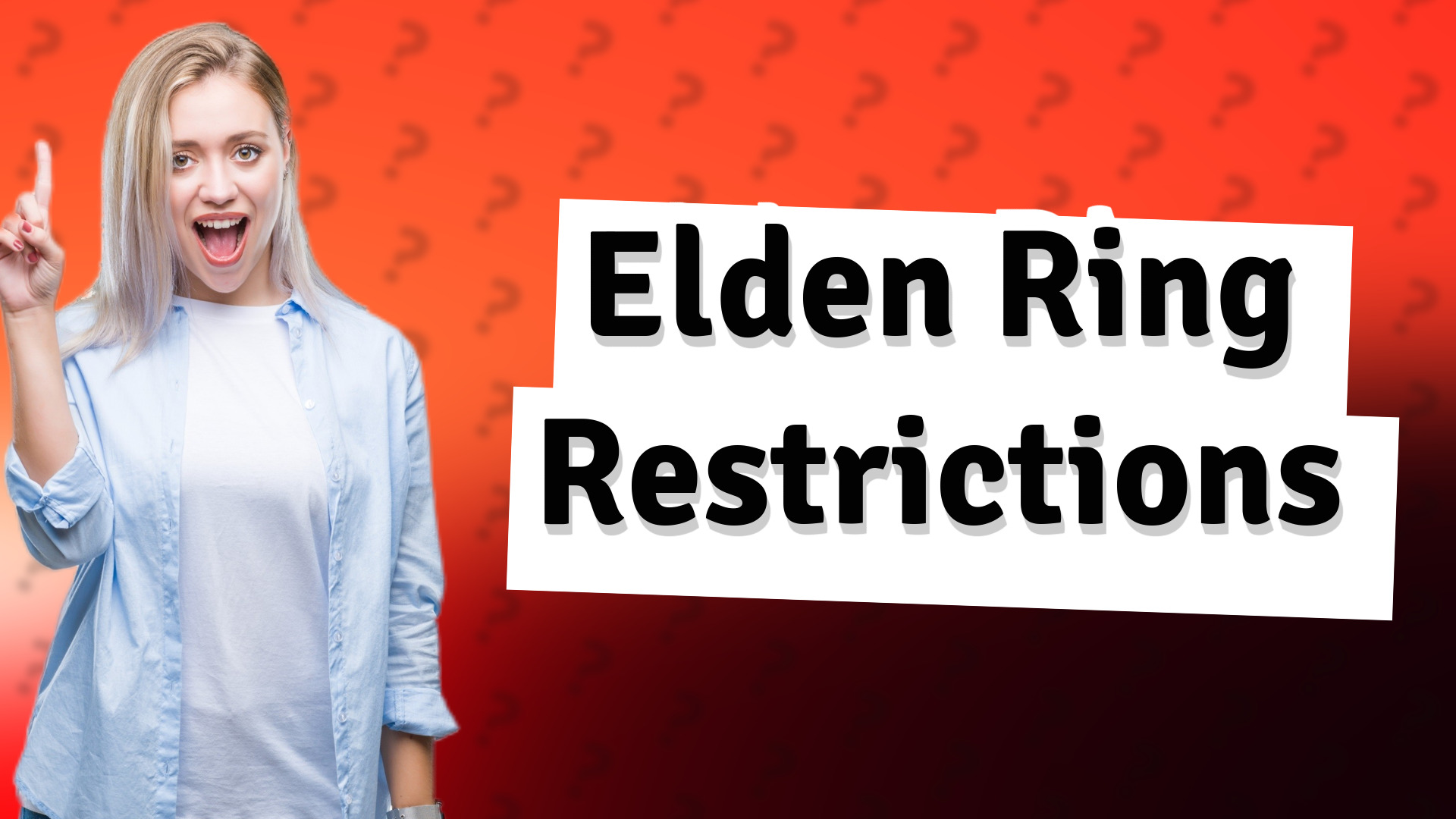 Elden Ring Restrictions